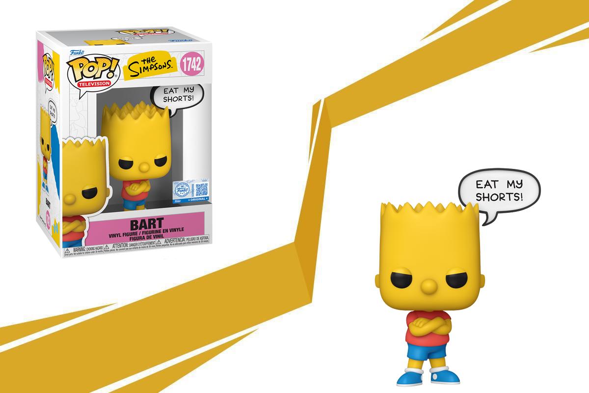 The Simpsons Bart Eat My Shorts POP Figure
