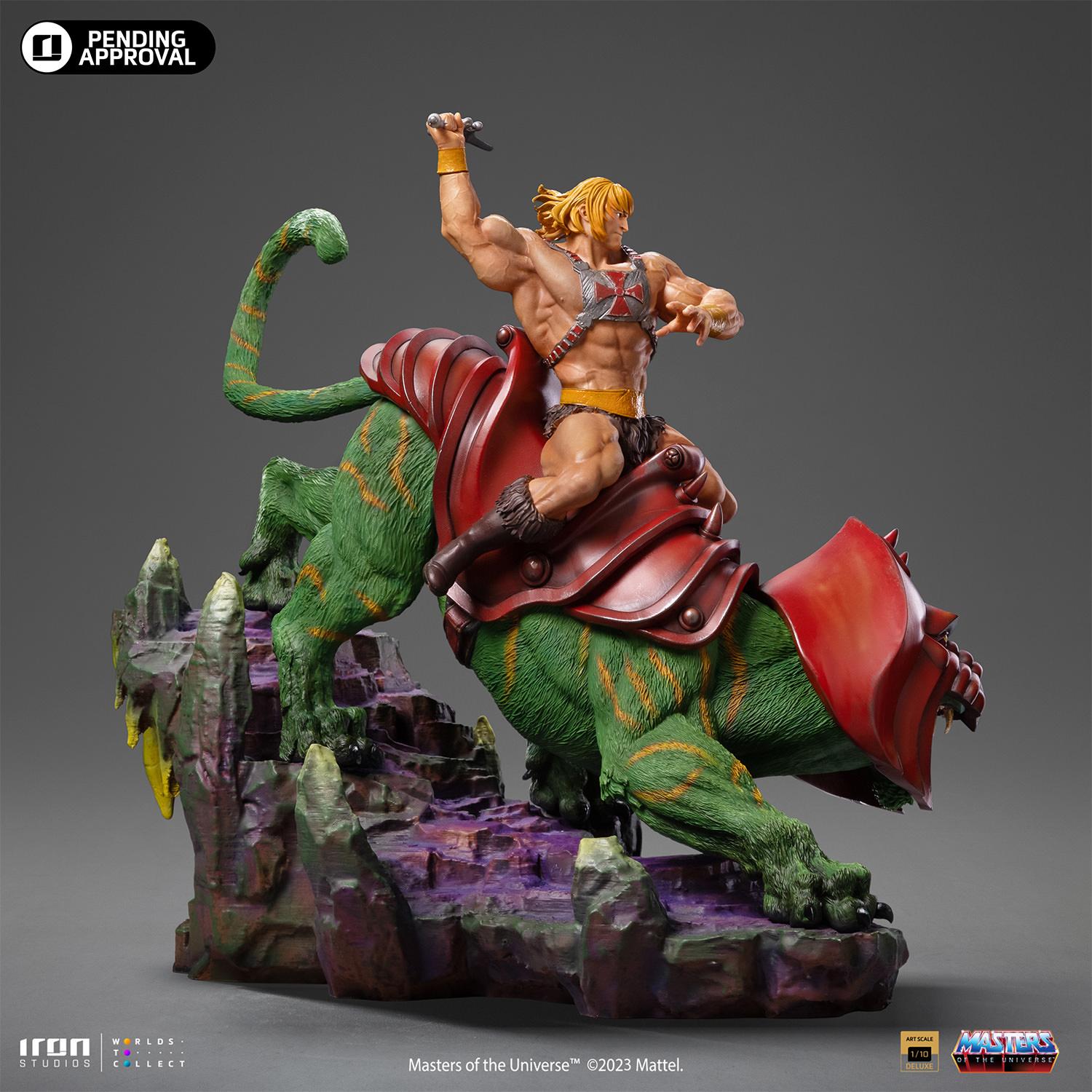 He-Man & Battle-Cat 1:10 Scale Statue
