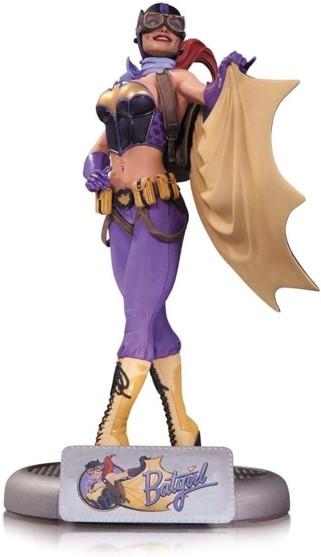 DC Collectibles Bombshell Batgirl Statue + Limitli Çerçeveli Arka Planı