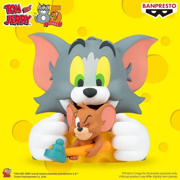 Banpresto Soft Tom And Jerry - Tom And Jerry Figure 13cm