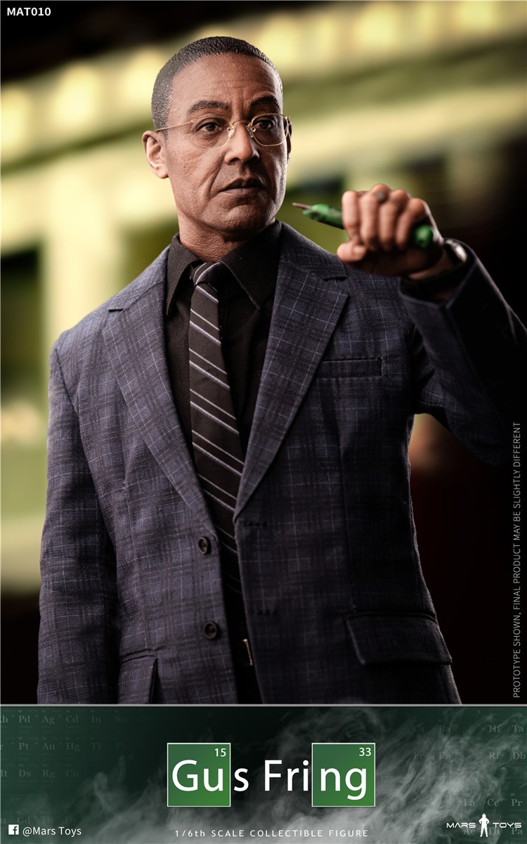 Mars Toys MAT010 1/6 Breaking Walter White Gustavo Fring 12" Figure