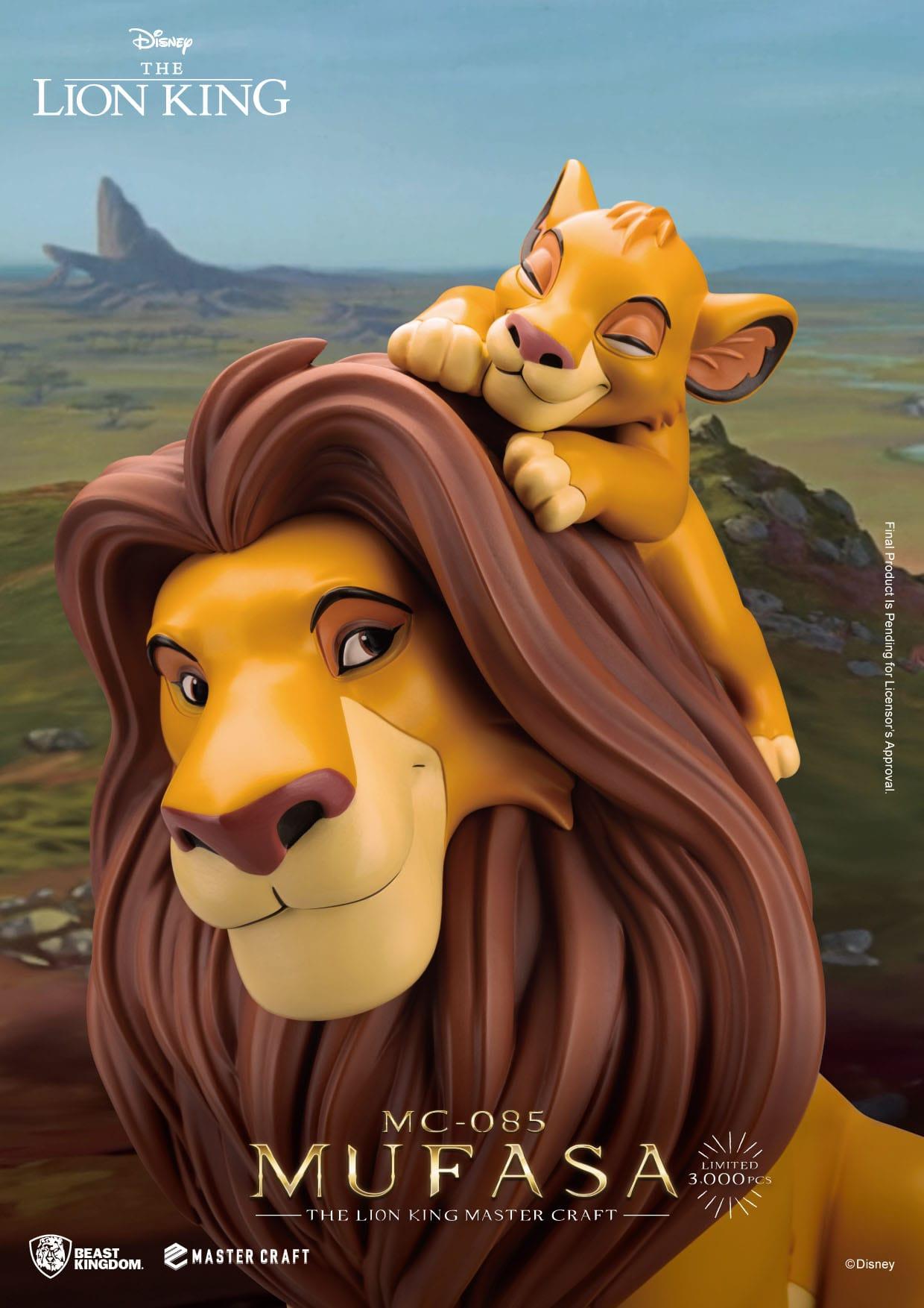 The Lion King Mufasa Master Craft Statue