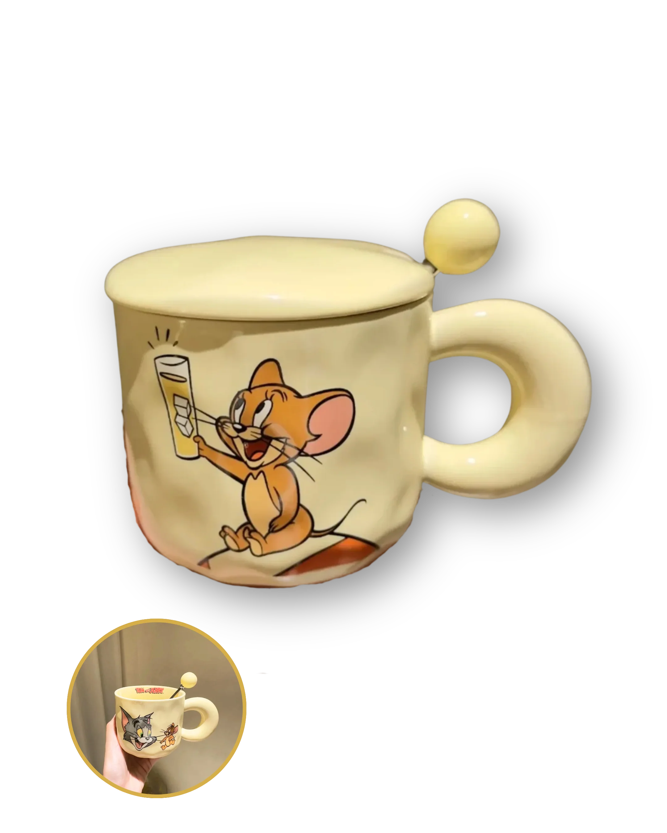 Tom ve Jerry Random Resimli Mug Kupa Bardak