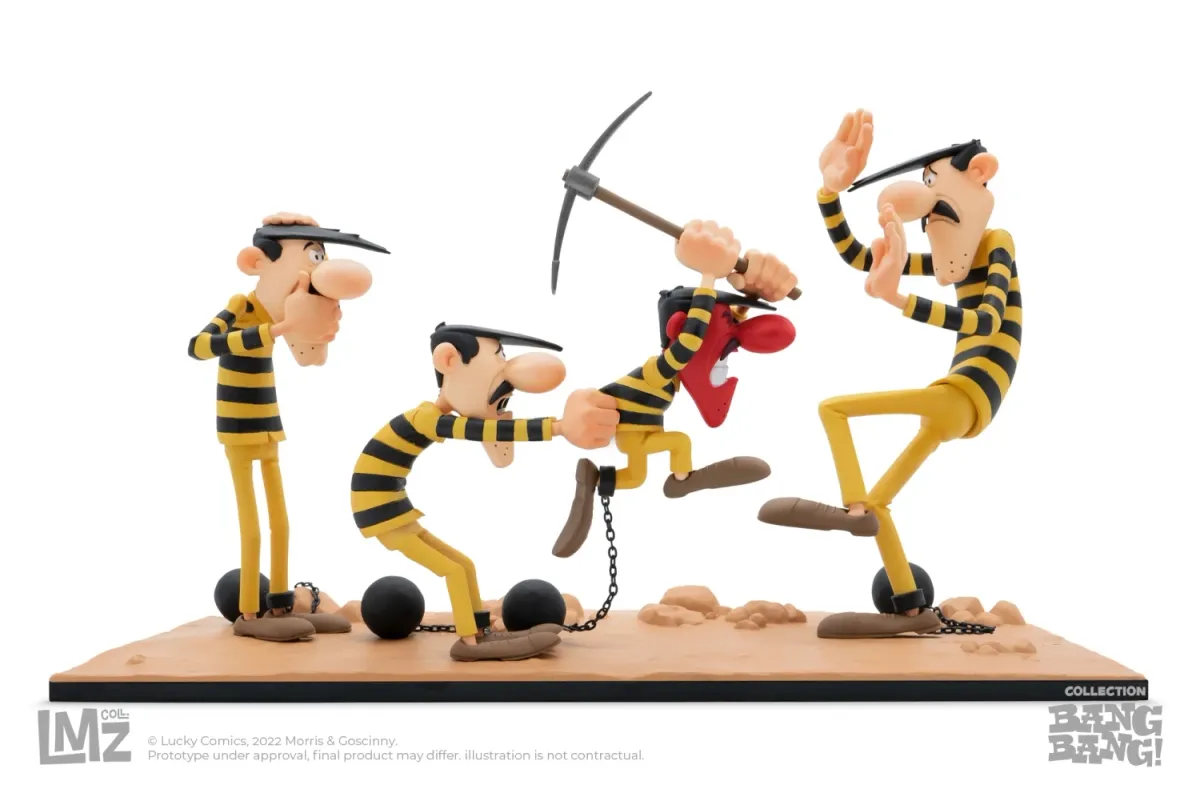 Lucky Luke: The Daltons: '' Calm Down, Joe! '' Figurine