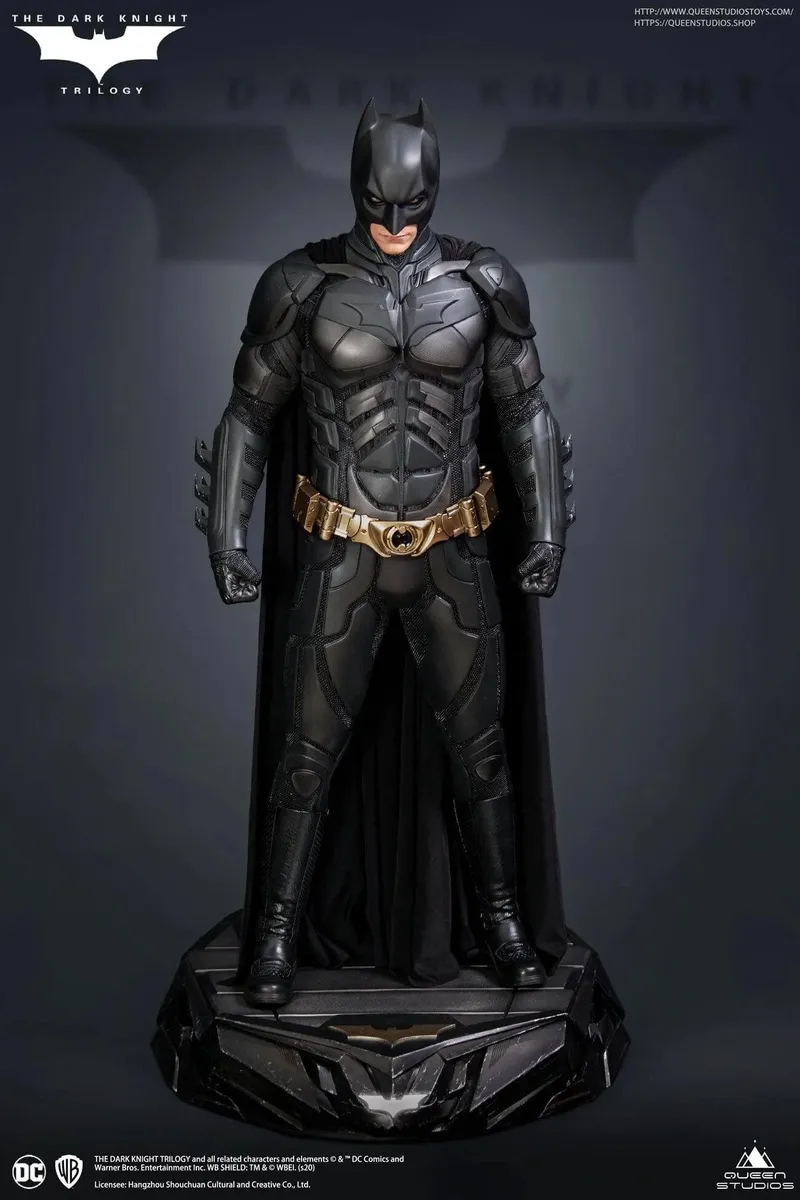 The Dark Knight 1:3 Scale Batman Statue (Rooted Hair)