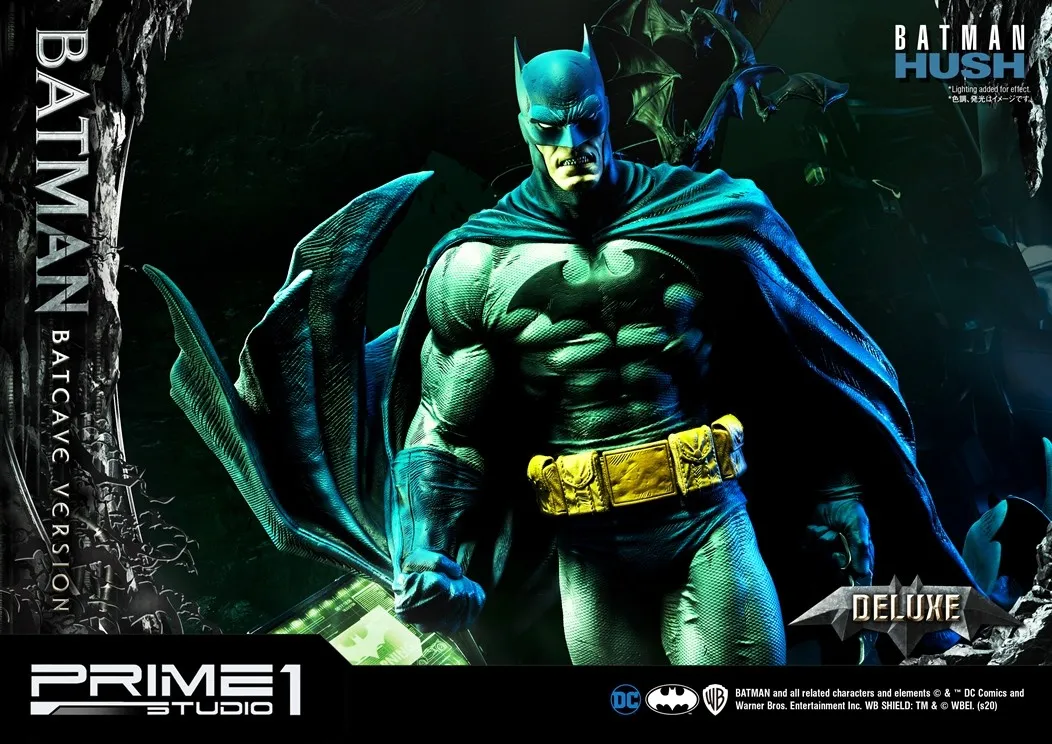 DC Comics: Batman Hush - Deluxe Batcave Batman Statue Bonus Version