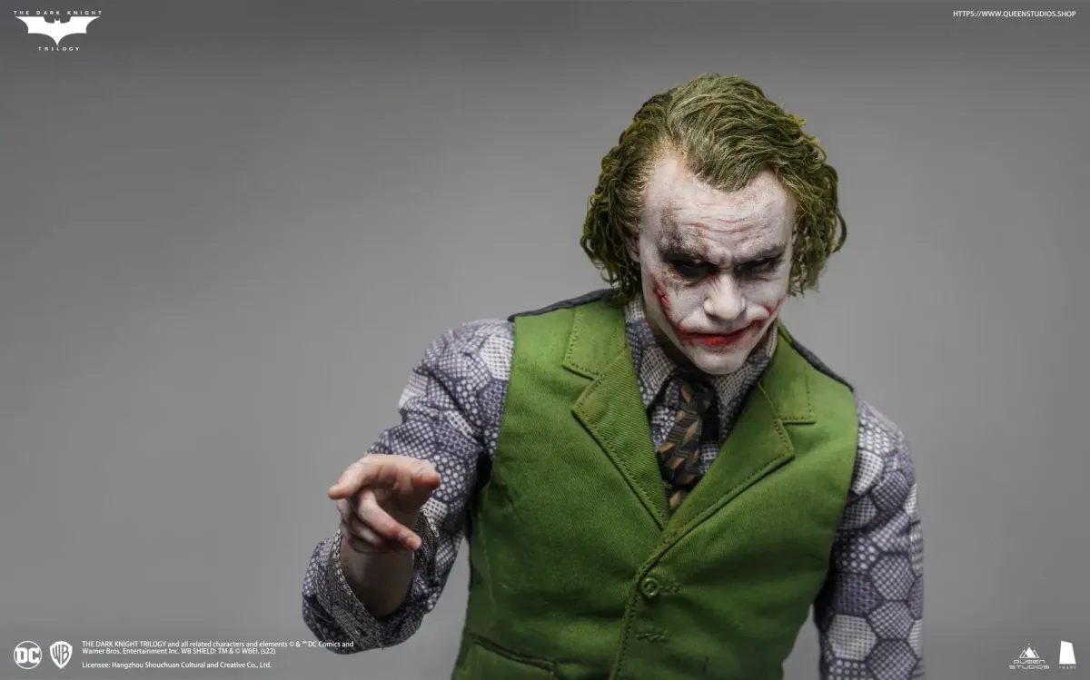 INART Queen Studios Joker 1/6 Scale Deluxe Figure Set (Rooted Hair)
