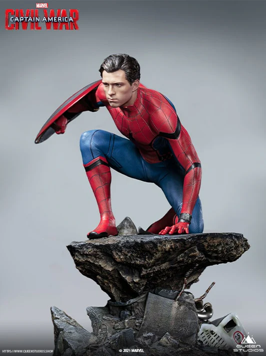 Spider-Man 1/4 Scale Captain America: Civil War Statue