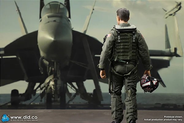 Did 1/6 Top Gun: Maverick Piloto – Captain Mitchell - Tom Cruise
