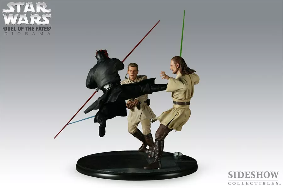 Sideshow Star Wars Duel Of The Fates Diorama, limited edition 484/1250