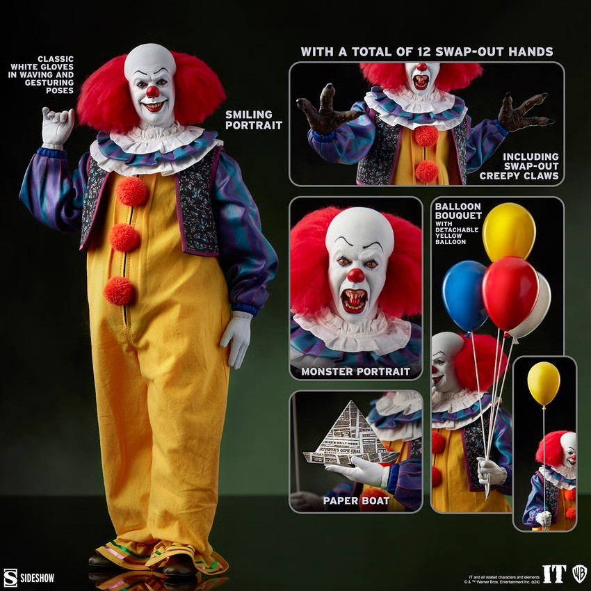 PENNYWISE Sixth Scale Figure by Sideshow Collectibles