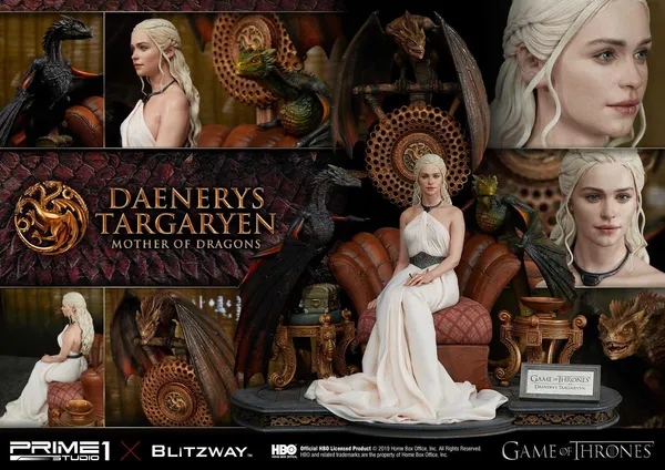 Game of Thrones: Daenerys Targaryen - Mother of Dragons Statue