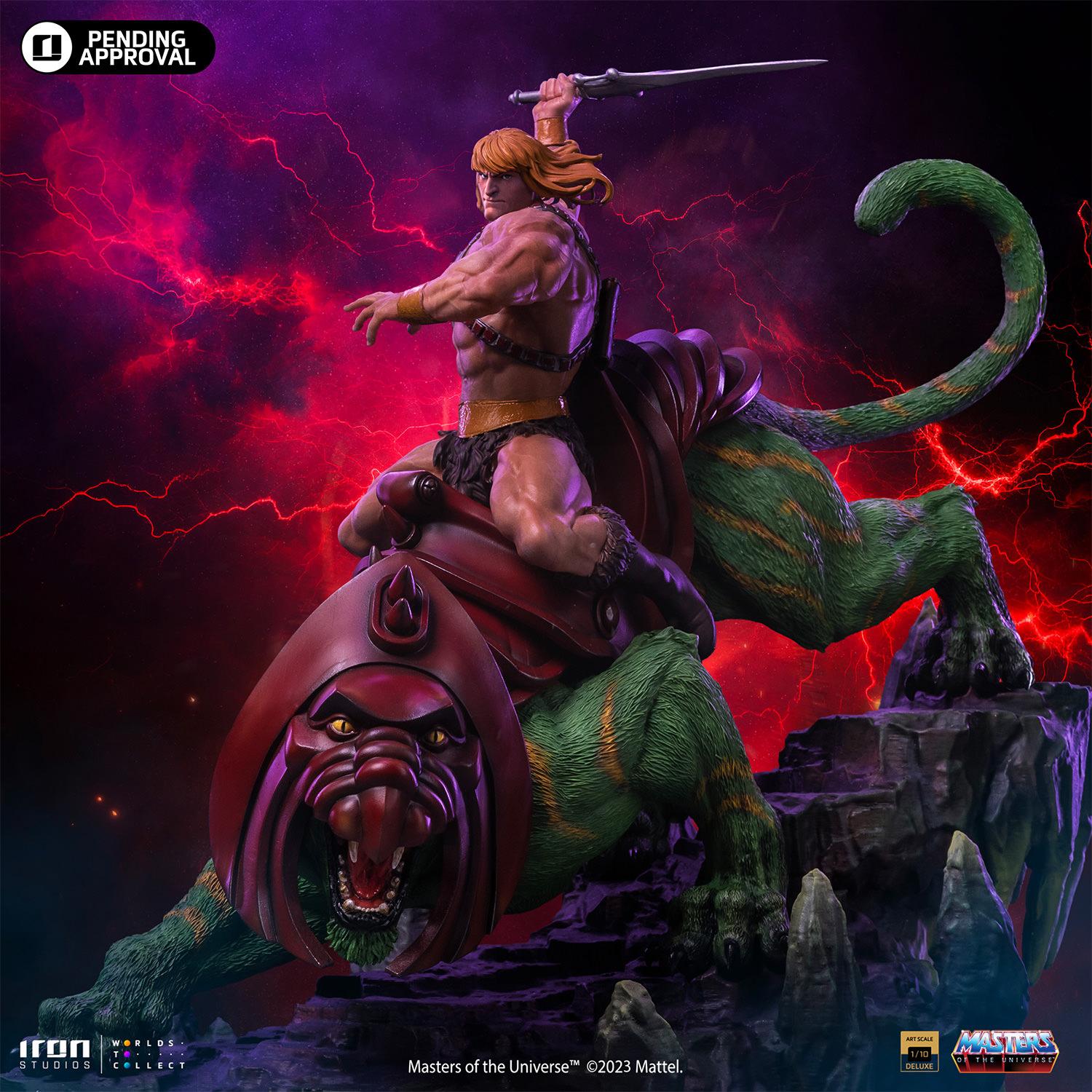 He-Man & Battle-Cat 1:10 Scale Statue
