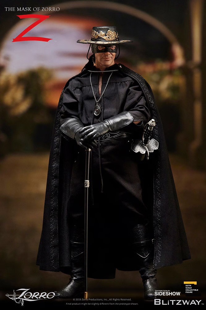 ZORRO Sixth Scale Figure by Blitzway + 1/6 Scale Horse