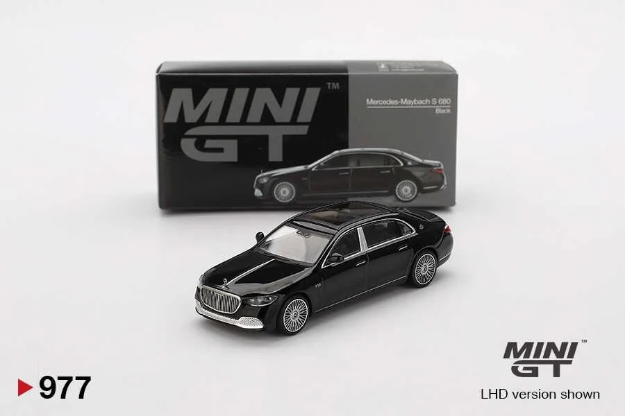 Mini GT 1/64 Mercedes-Maybach S 680 Black No:977