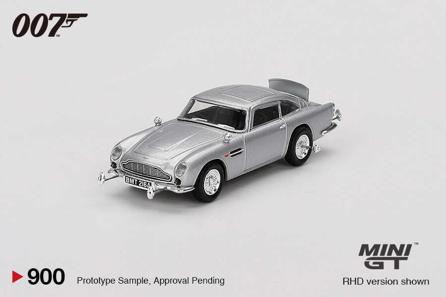 Mini Gt 1/64 Aston Martin Dbs James Bond "Goldfinger" English Blister Paket