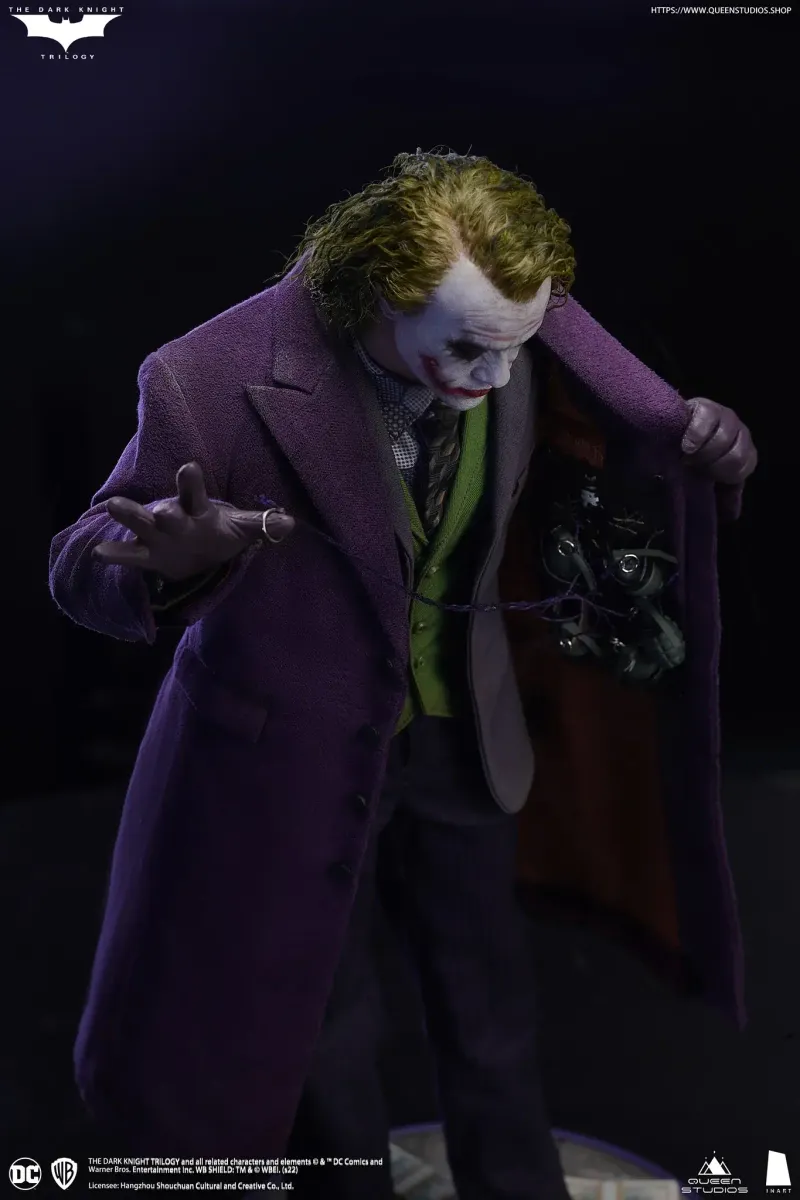 INART Queen Studios Joker 1/6 Scale Deluxe Figure Set (Rooted Hair)