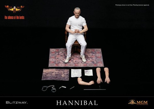 BLITZWAY Hannibal Lecter White Prison Uniform version 1/6 Scale Collectible Figure BW- UMS10301