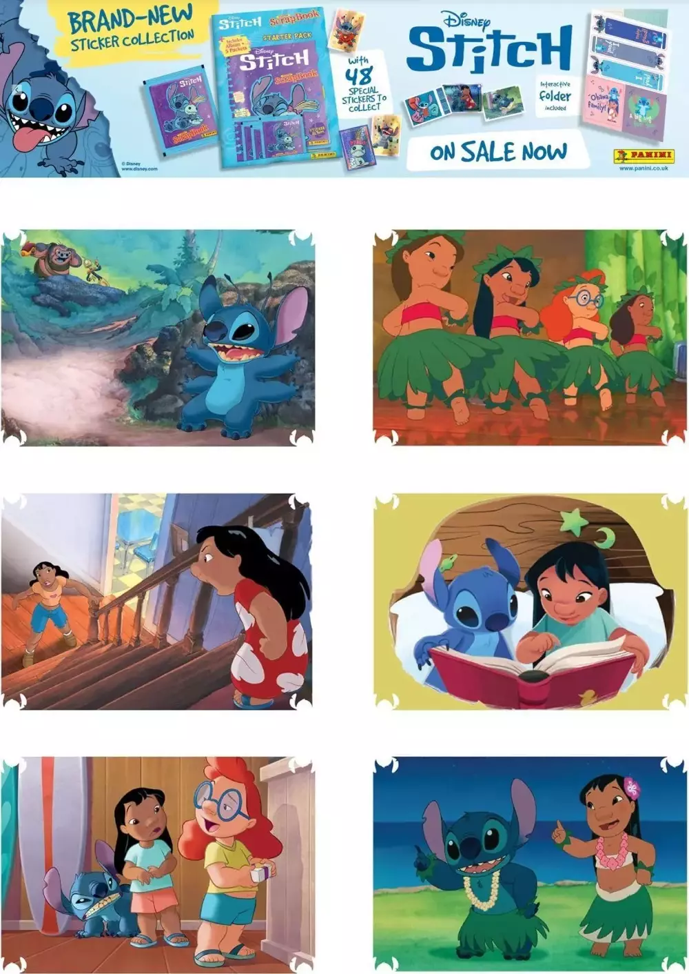 Panini Disney Stitch 2025 Sticker Albüm
