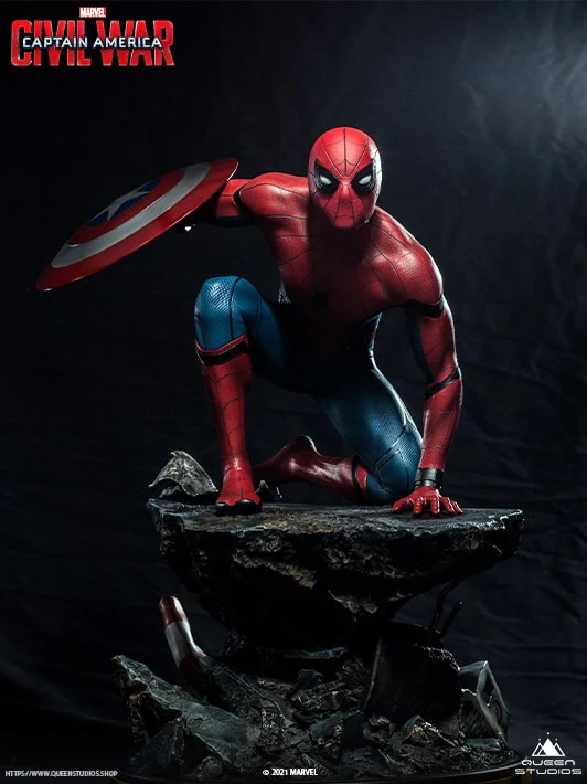 Spider-Man 1/4 Scale Captain America: Civil War Statue