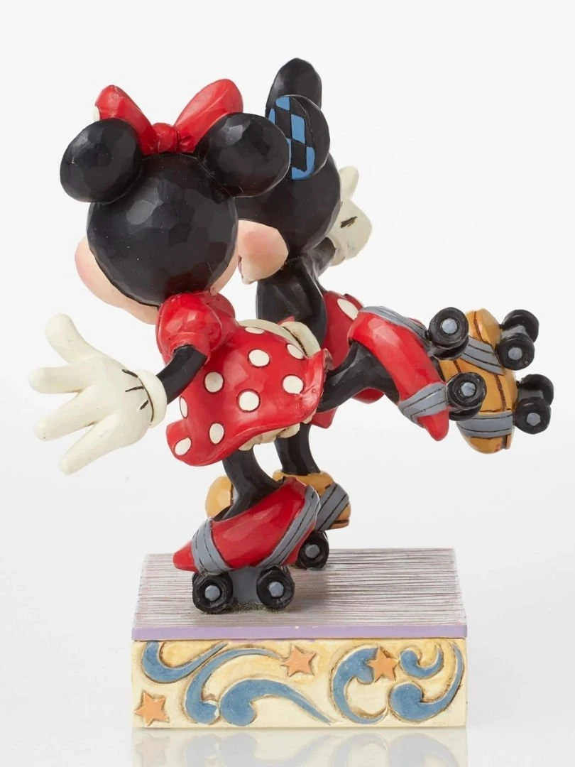 Disney Traditions - Mickey and Minnie Mouse Rollar Skating Heykel