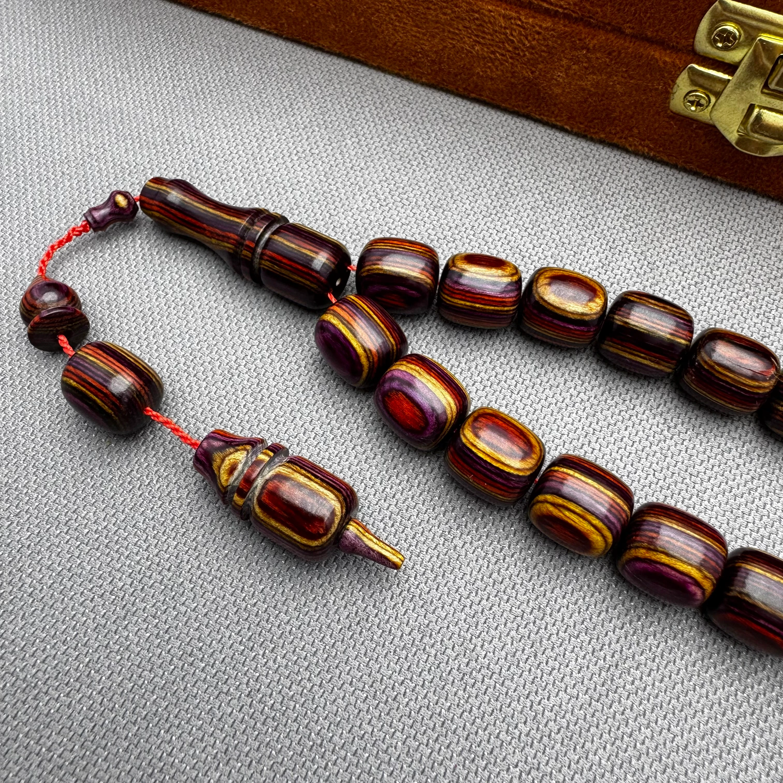 Salih ŞİRİN Usta İşçilikli Multi Color Harika Çekim Sesine Sahip Kafur Ağacı Efe Maskot Tespih