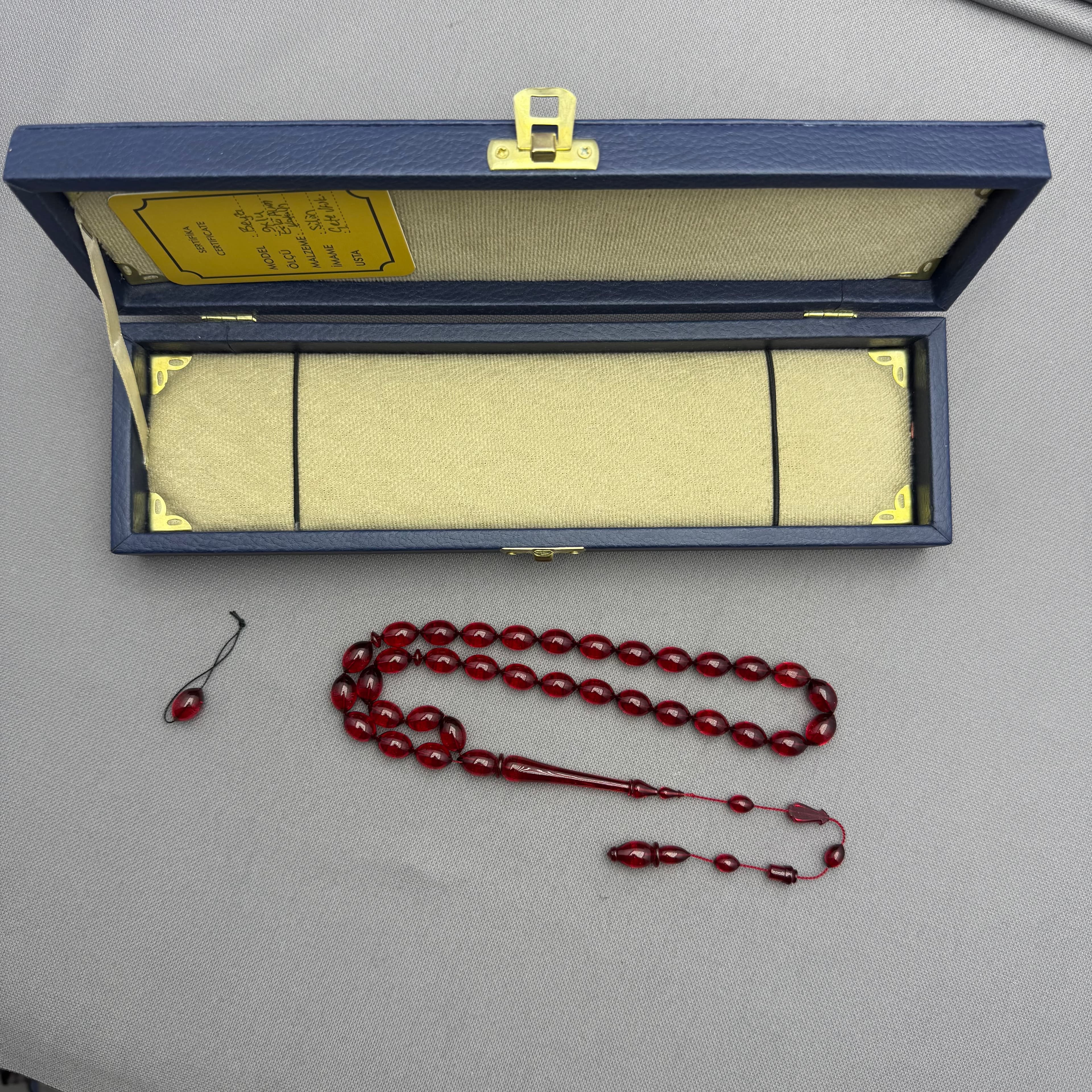 CETE Ufuk SAĞLAM Eski Alman Katalin Sülün İmame 9X14mm Beyzi Kesim Tespih