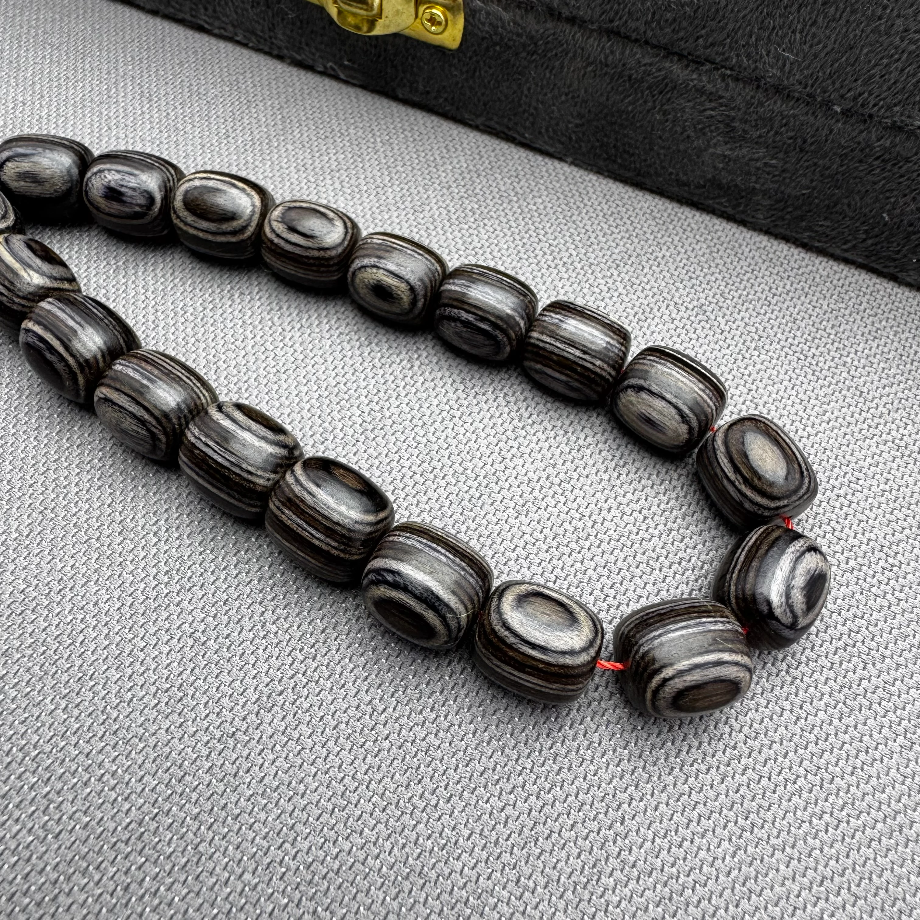 Salih ŞİRİN Usta İşçilikli Mürdüm Gri Harika Çekim Sesine Sahip Kafur Ağacı Efe Maskot Tespih