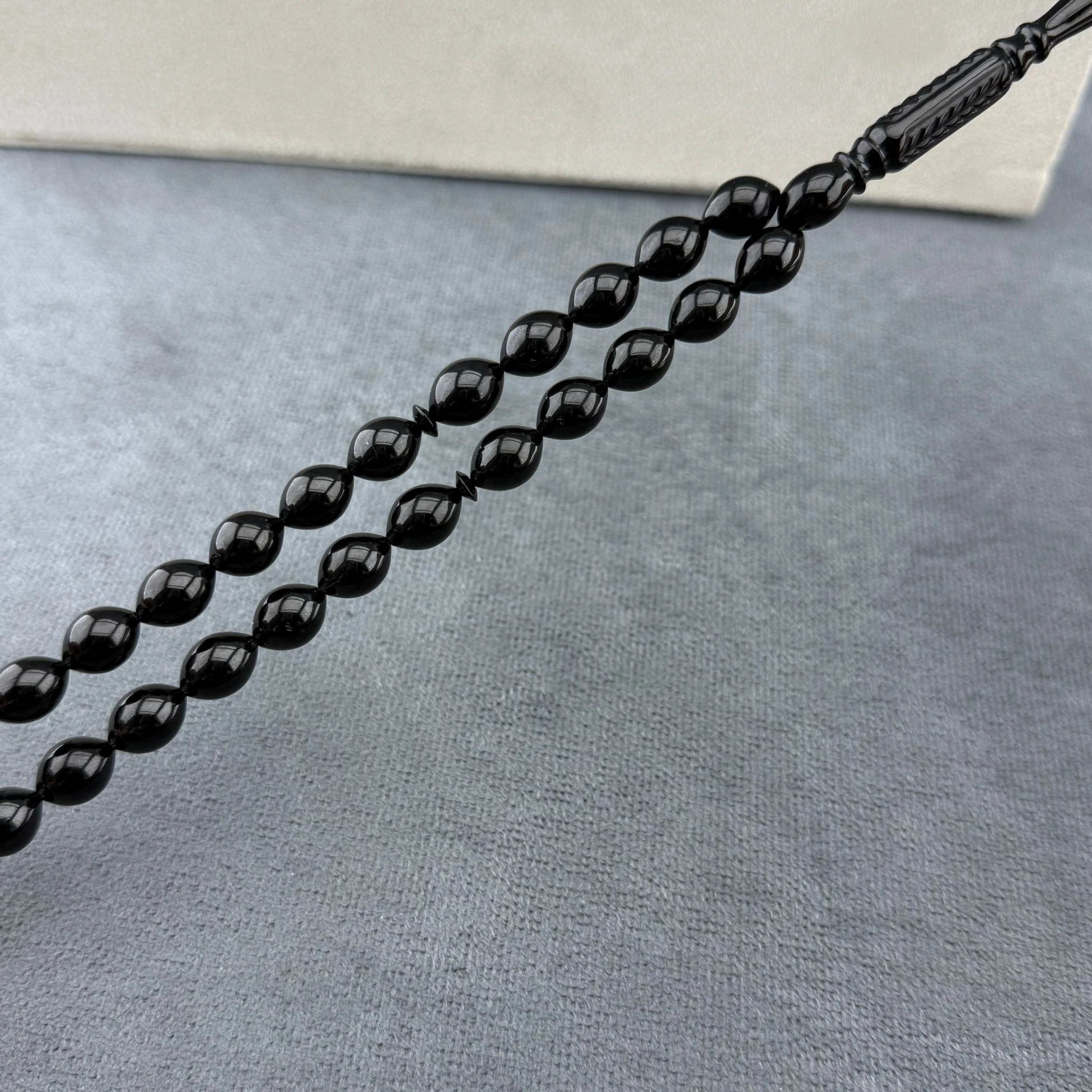 Usta İşçilikli Özel Nakkaş İmame Orjinal Erzurum Has Oltu Taşı Tespih