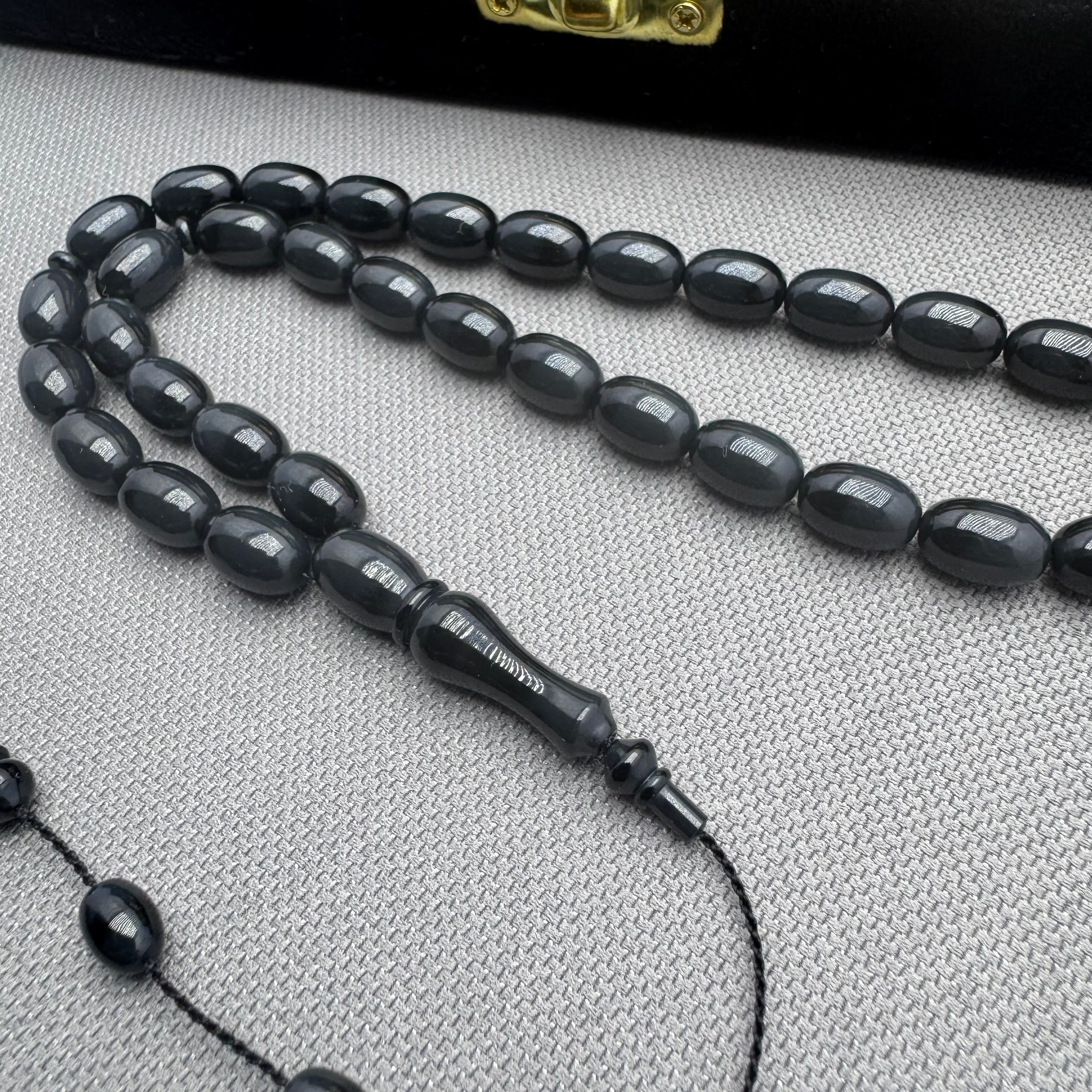Abdulkadir ALTUN 7.5x11mm Osmanlı Obje Kapsül Model Anstrasit Desenli Tespih