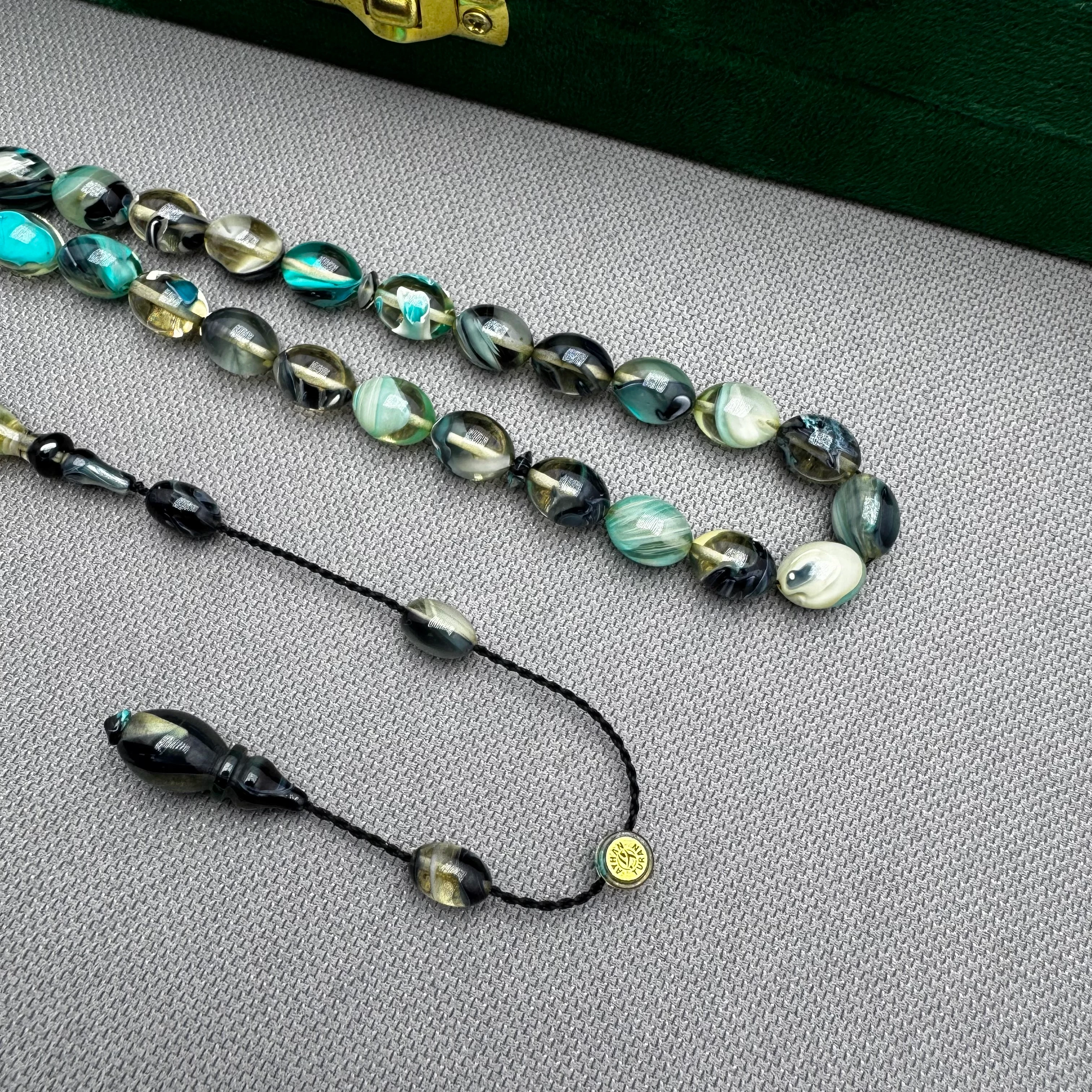 Ayhan TURAN Usta İşçilikli Özel Döküm Renk Süzmesi Sıkma Kehribar Tespih