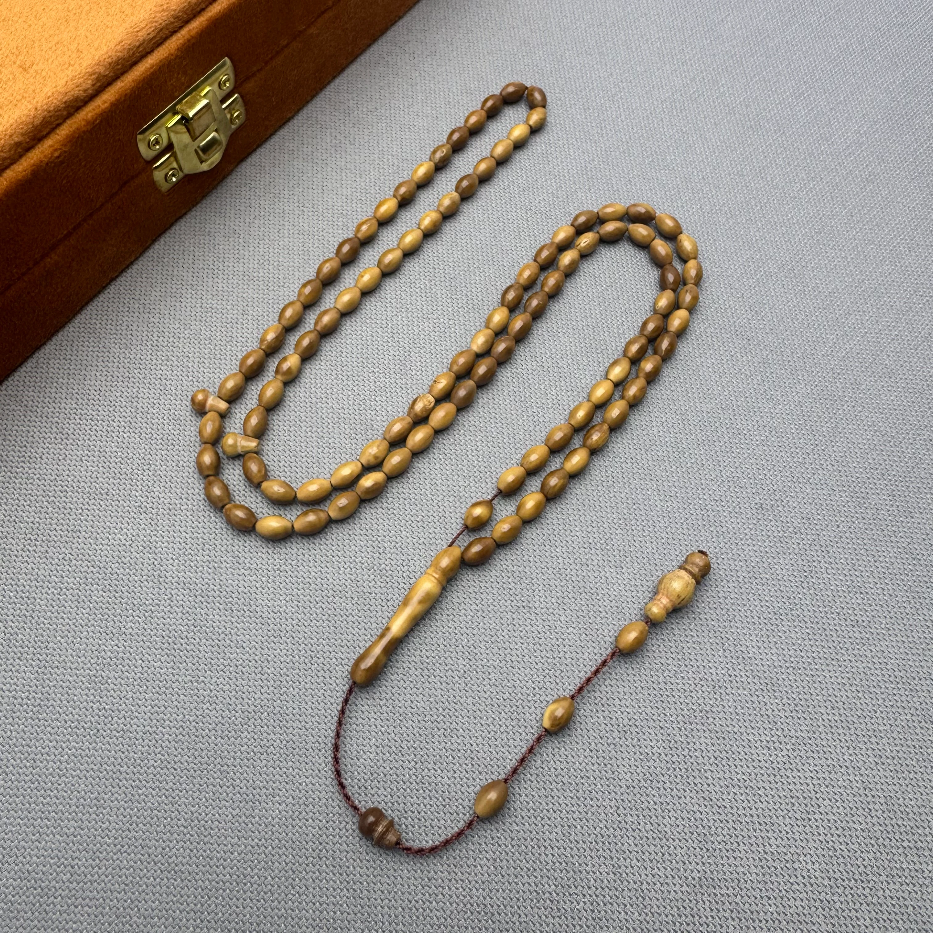 Usta İşçilikli Sistemli 99luk Kuka Ağacı Tespih