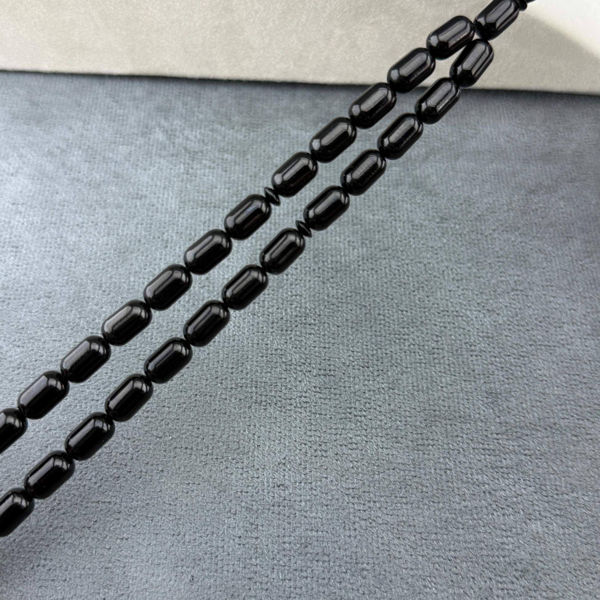 Usta İşçilikli Kapsül Kesim Has Erzurum Orjinal Oltu Taşı Tespih