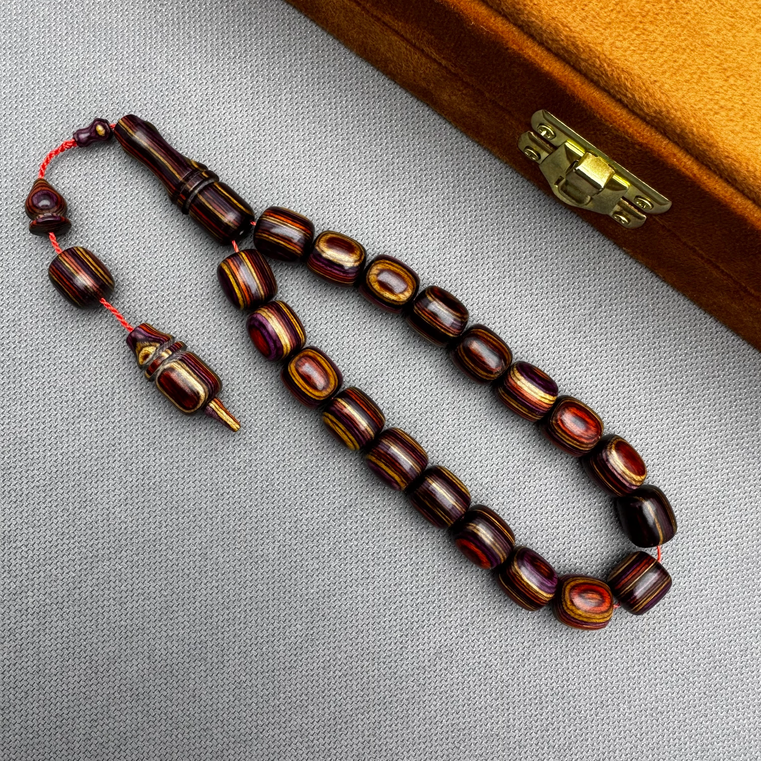 Salih ŞİRİN Usta İşçilikli Multi Color Harika Çekim Sesine Sahip Kafur Ağacı Efe Maskot Tespih