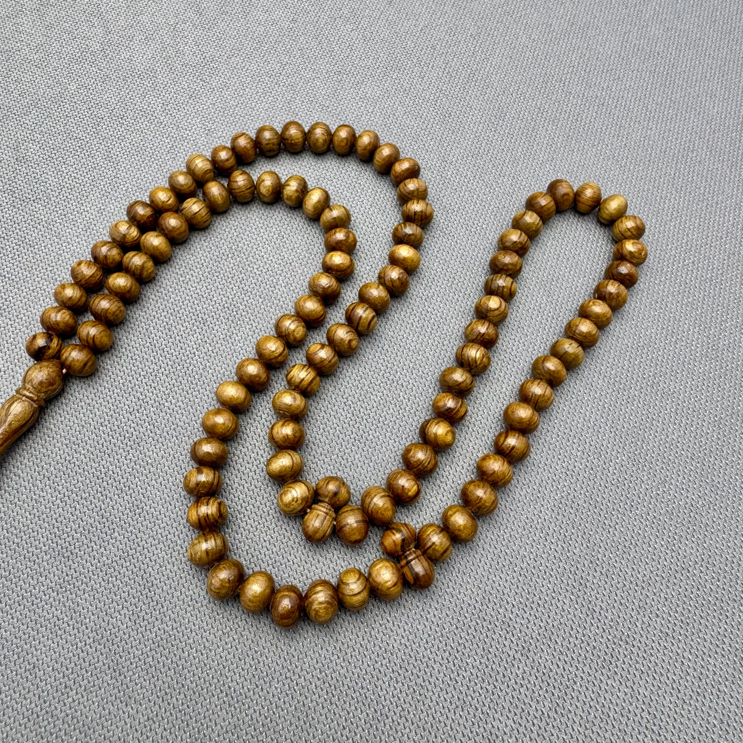 99'luk Şimşir Ağacı Doğal Tespih