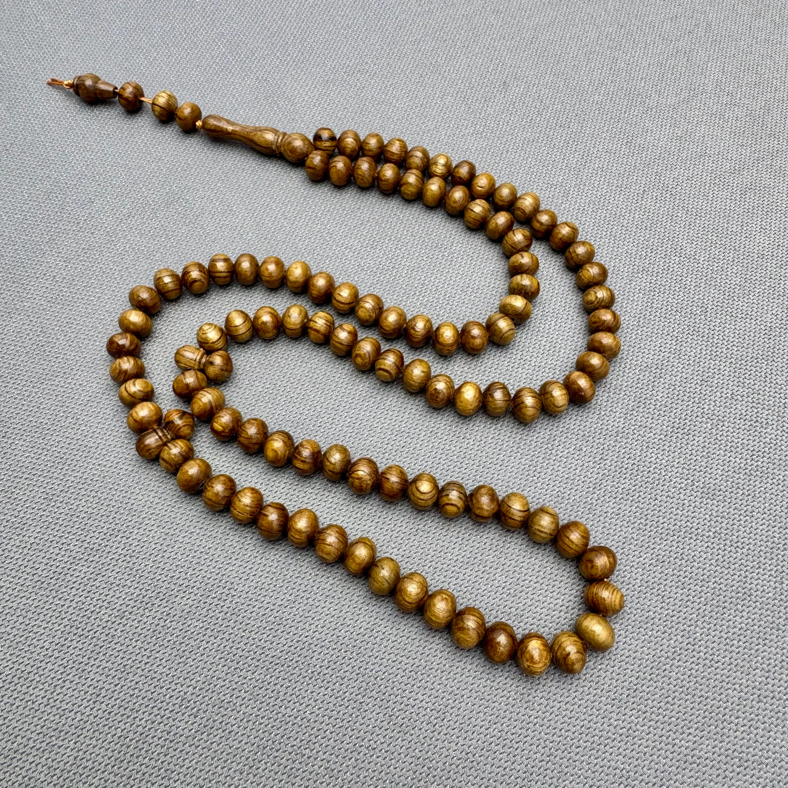 99'luk Şimşir Ağacı Doğal Tespih