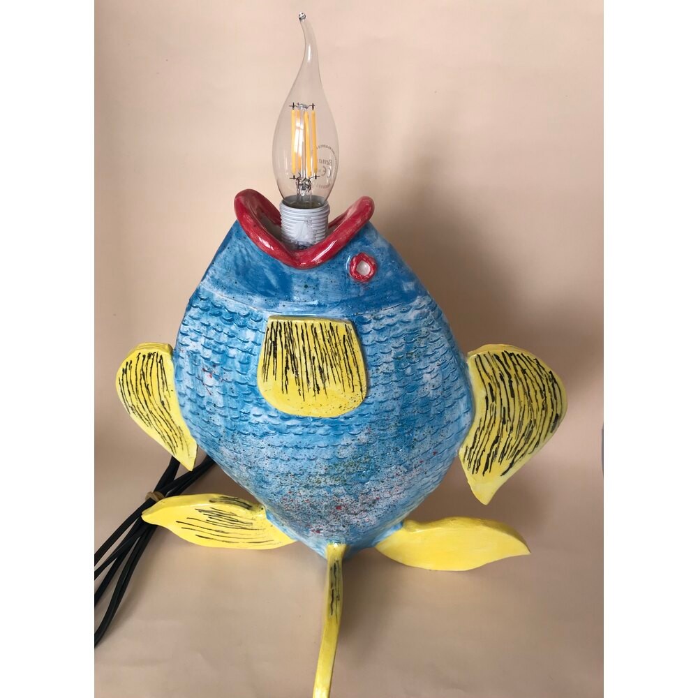 Fish lampshade
