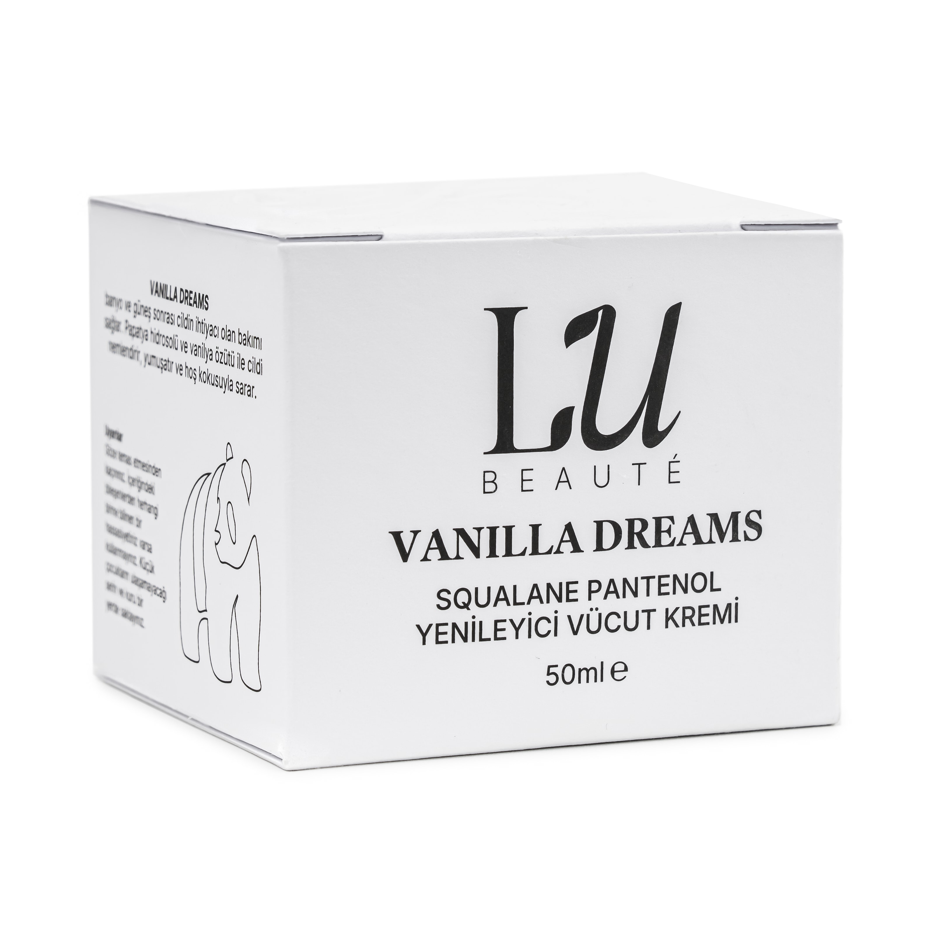VANILLA DREAMS Squalane Pantenol Yenileyici Vücut Kremi