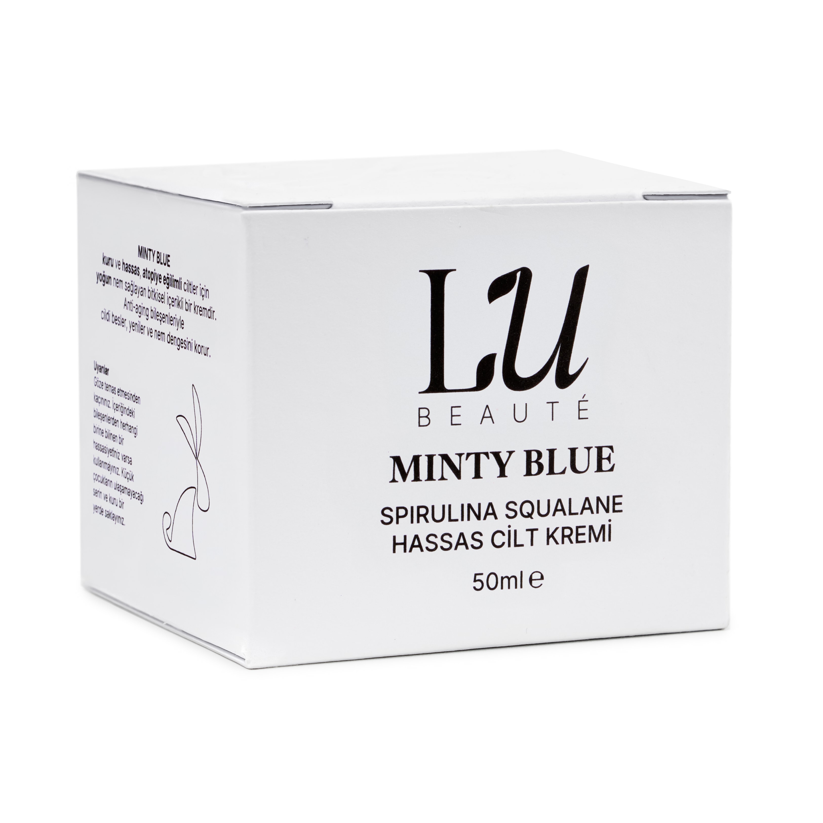 MINTY BLUE Spirulina Squalane Hassas Cilt Kremi