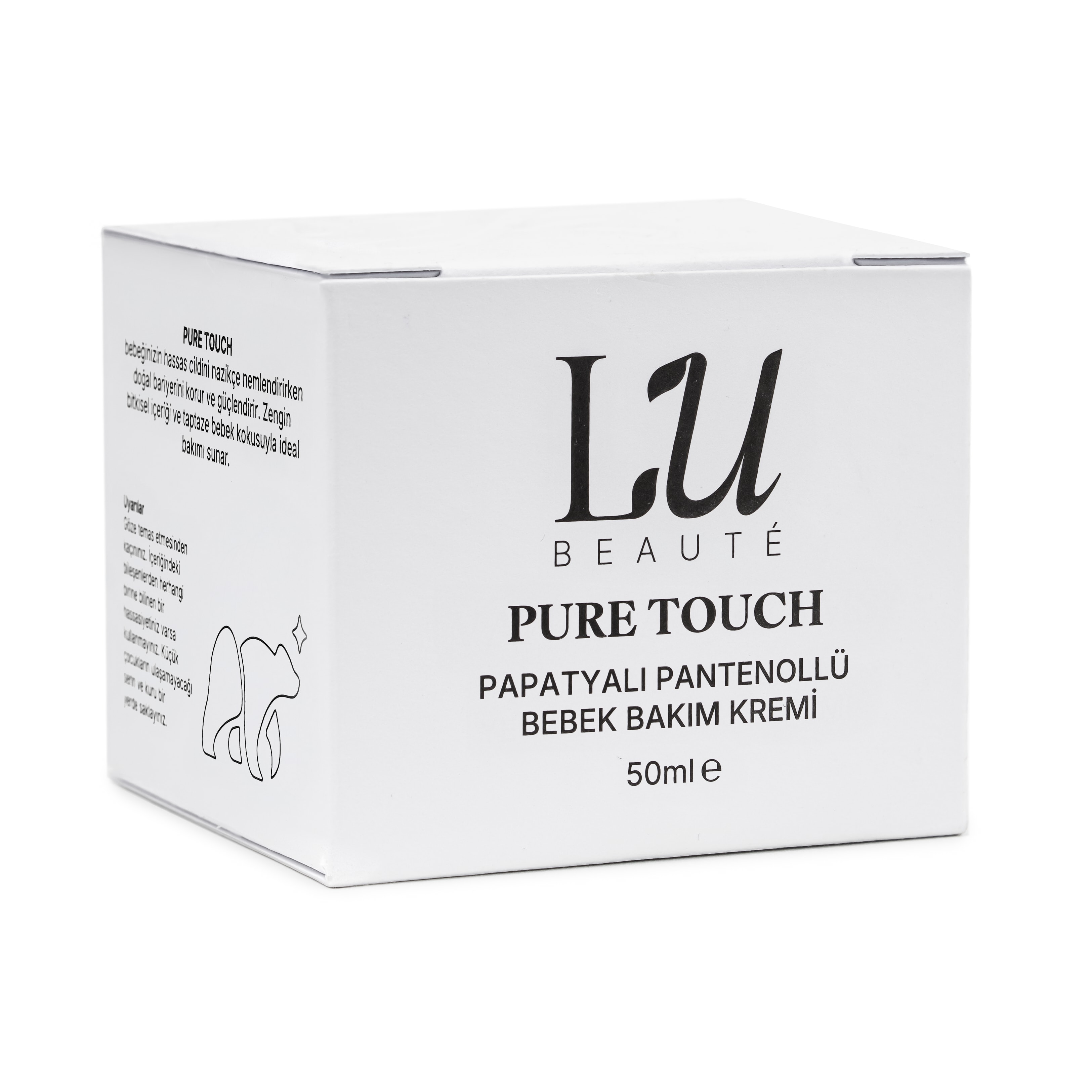 PURE TOUCH Papatyalı Pantenollü Bebek Bakım Kremi 50ml
