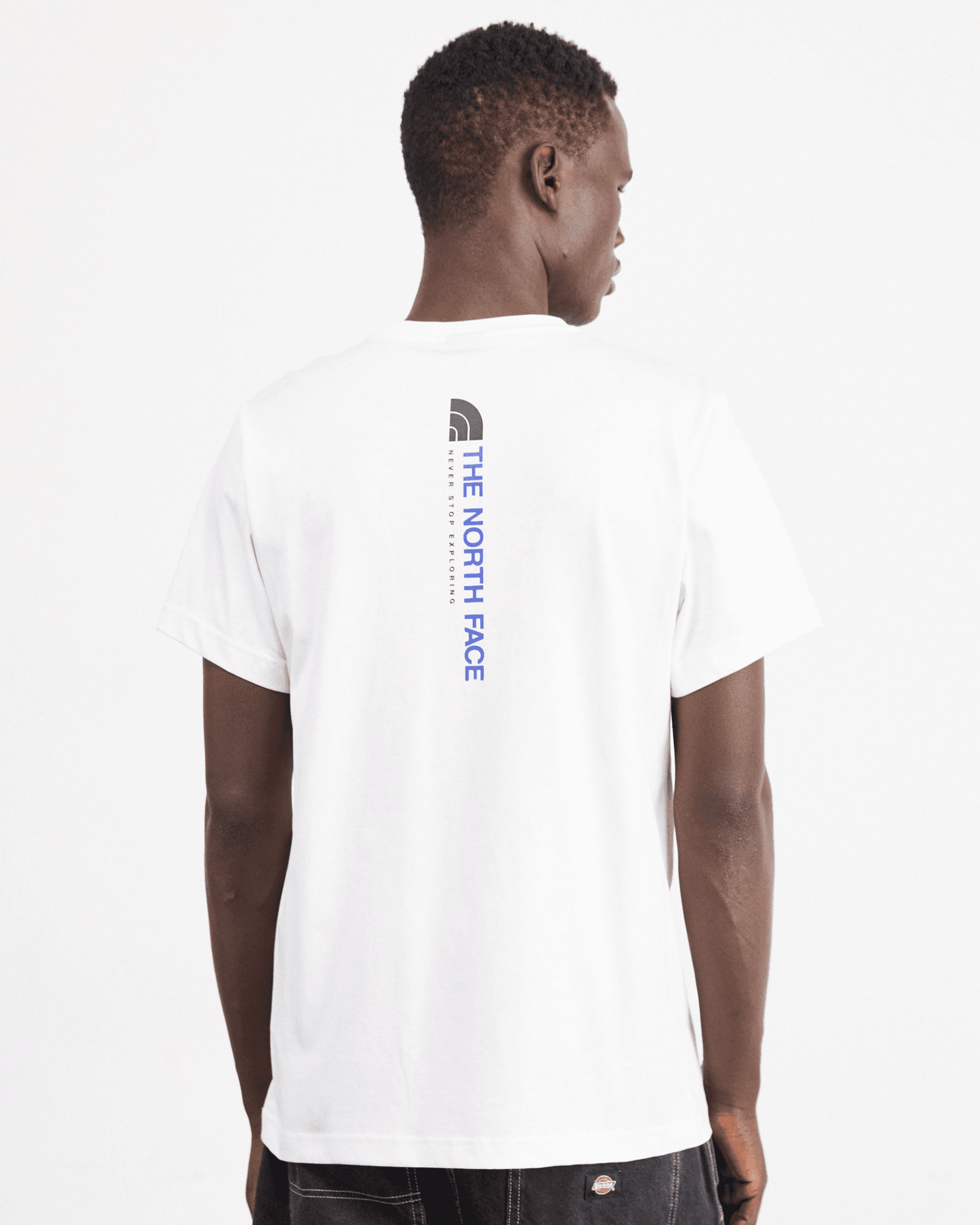 Vertical T-Shirt - Beyaz