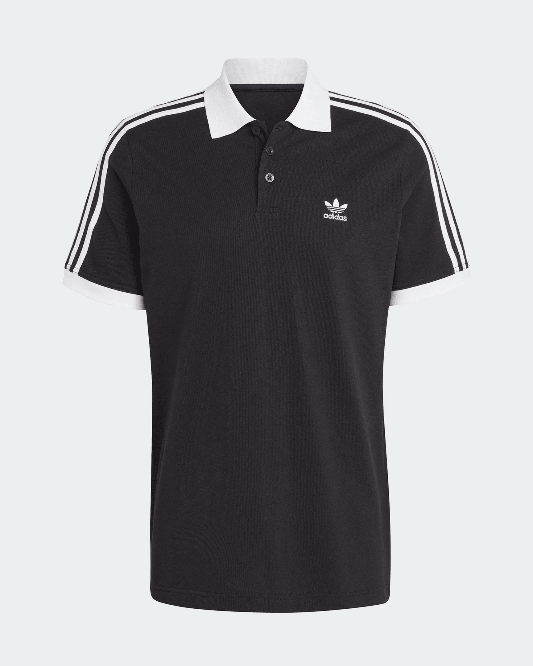 Adicolor Classics 3-Stripes Polo Tişört - Siyah