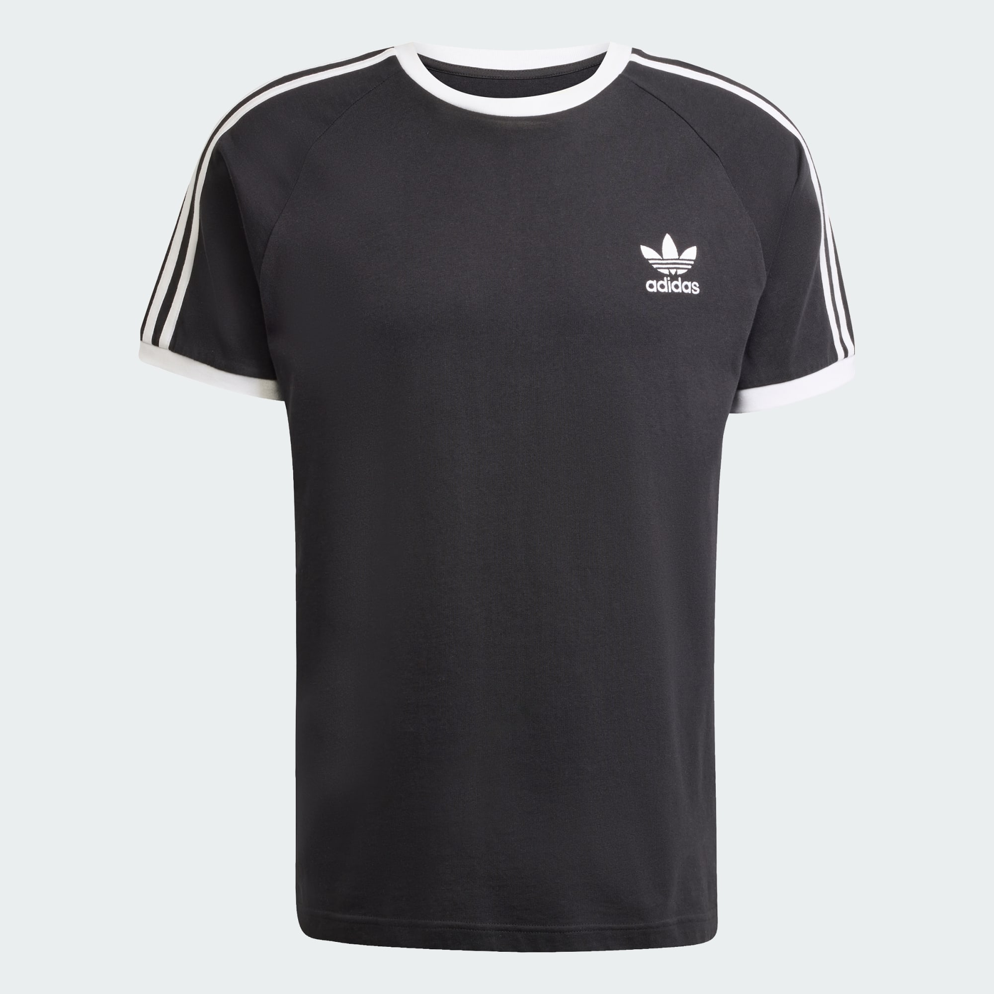 Adicolor Classics 3-Stripes Tişört - Siyah