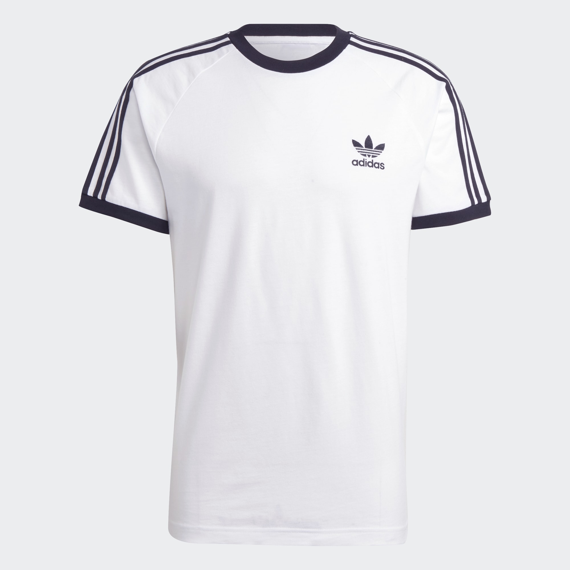 Adicolor Classics 3-Stripes Tişört - Beyaz