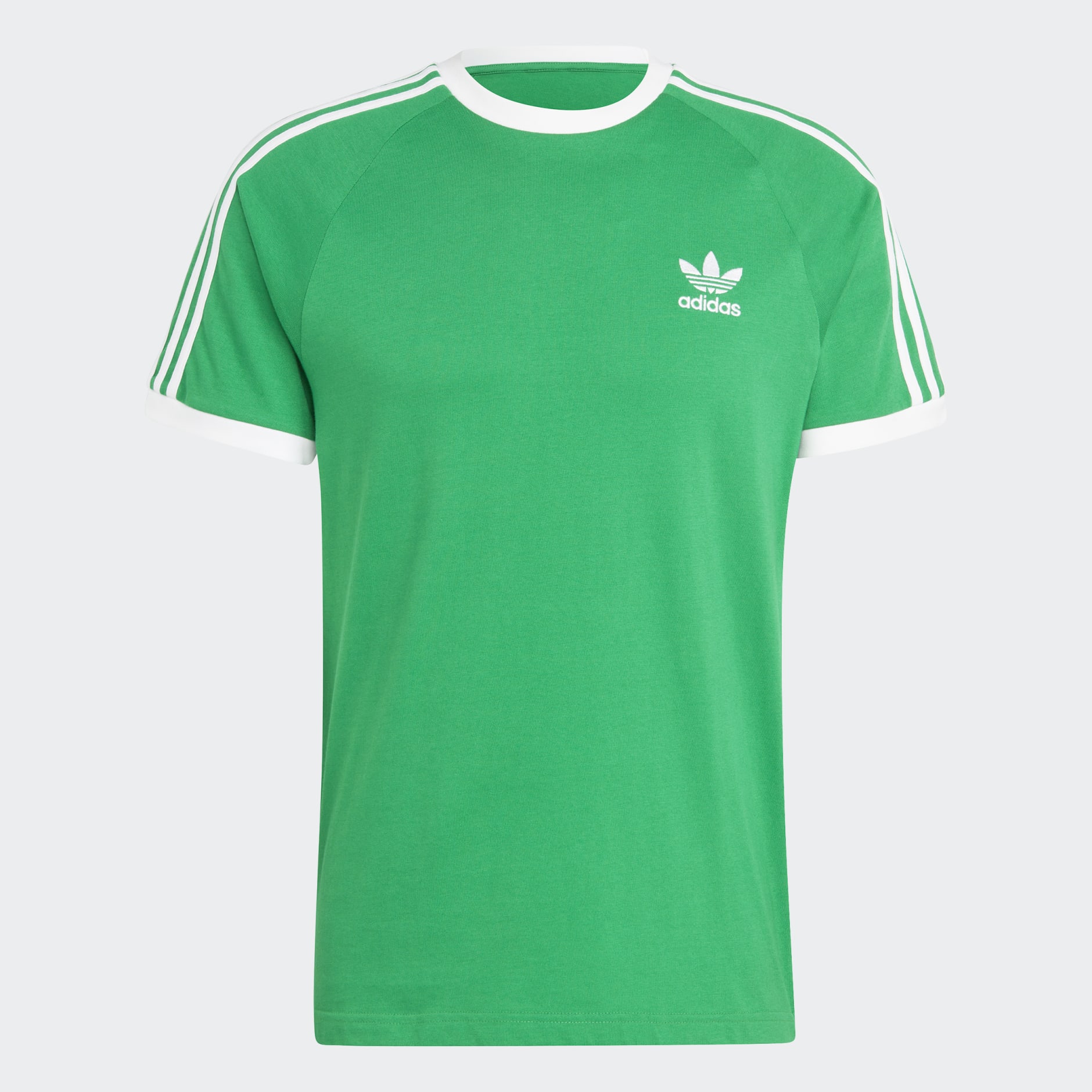 Adicolor Classics 3-Stripes Tişört - Açık Yeşil