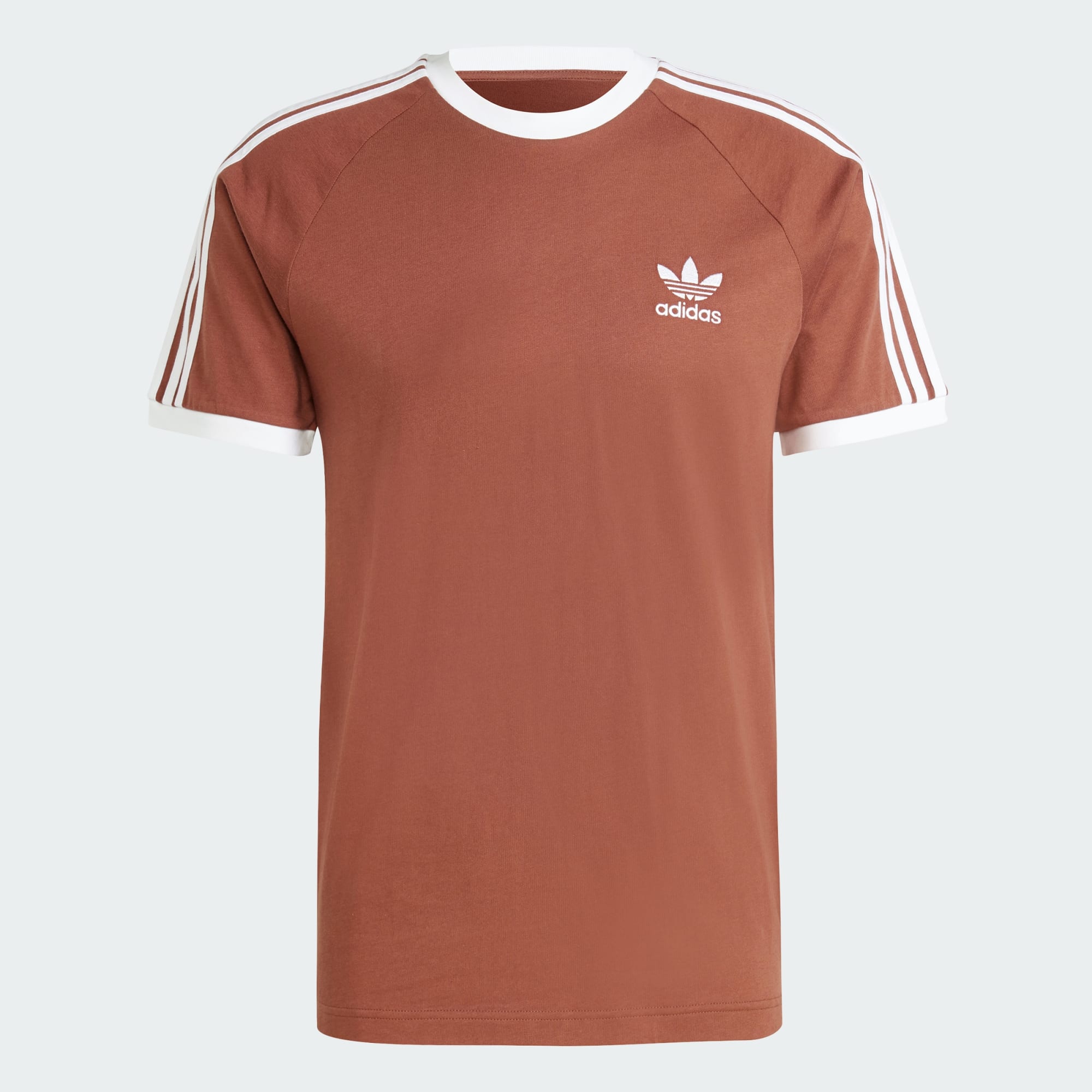 Adicolor Classics 3-Stripes Tişört - Kahverengi