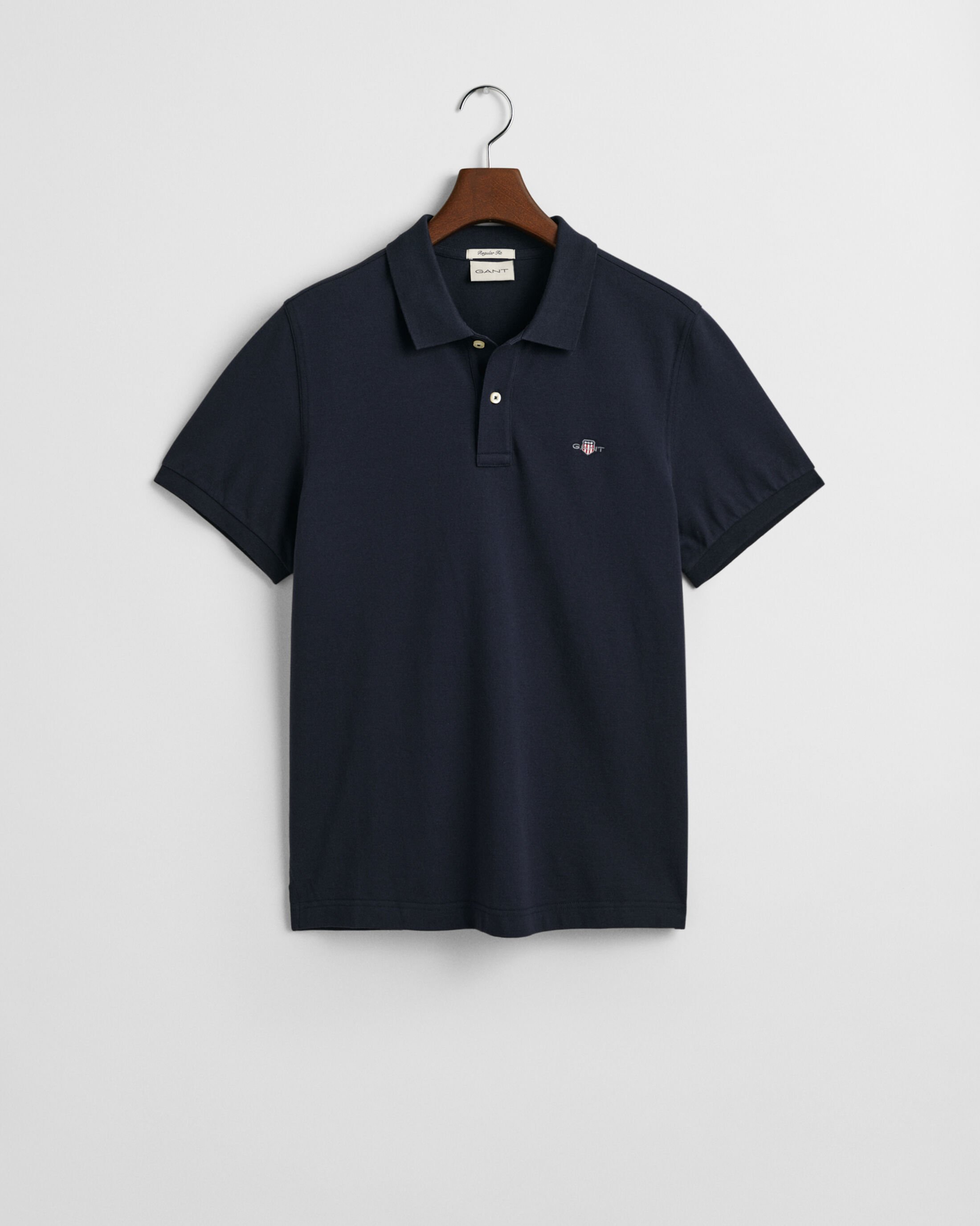 Shield Piqué Polo Tişört - Lacivert