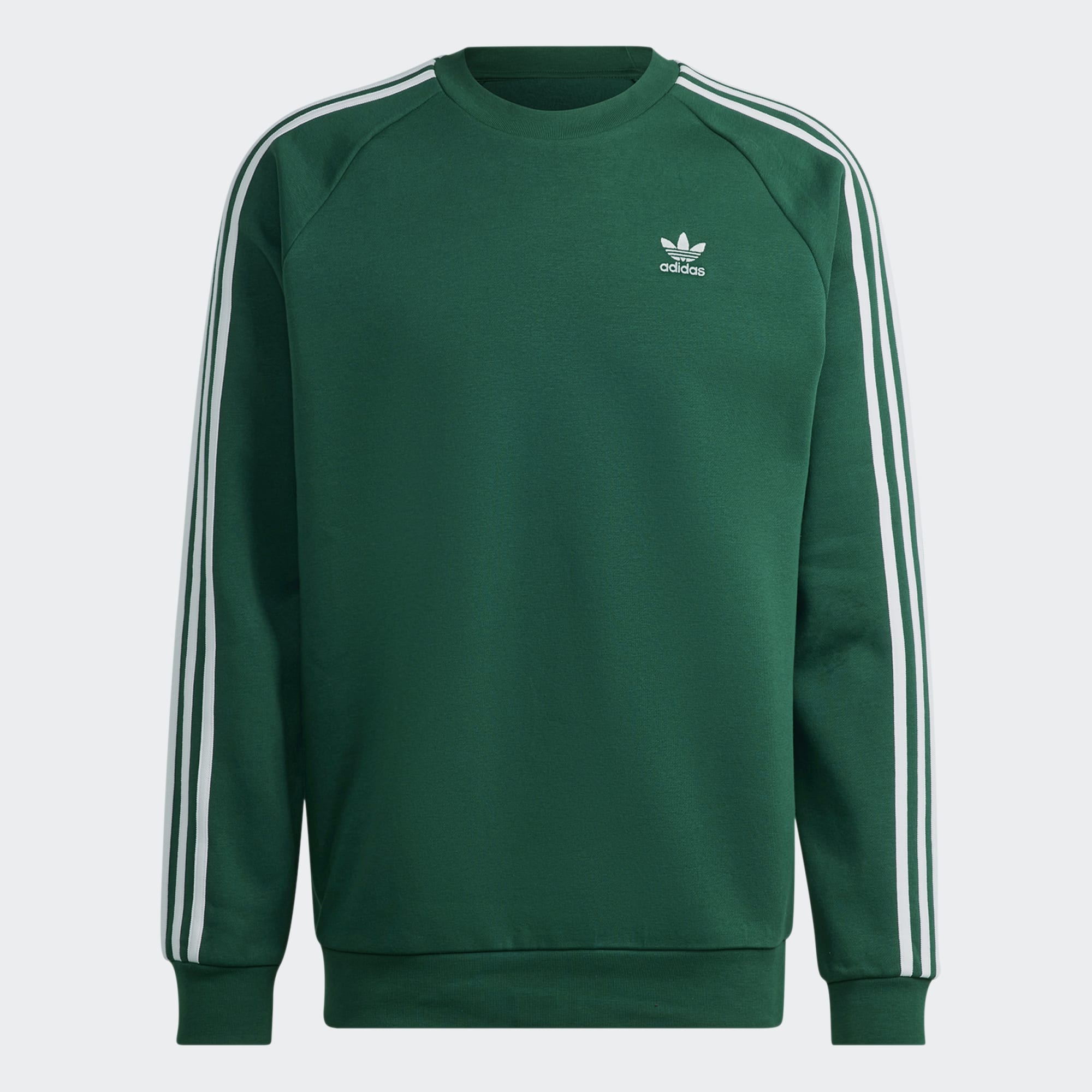 Adicolor Classics 3-Stripes Crew Sweatshirt - Yeşil