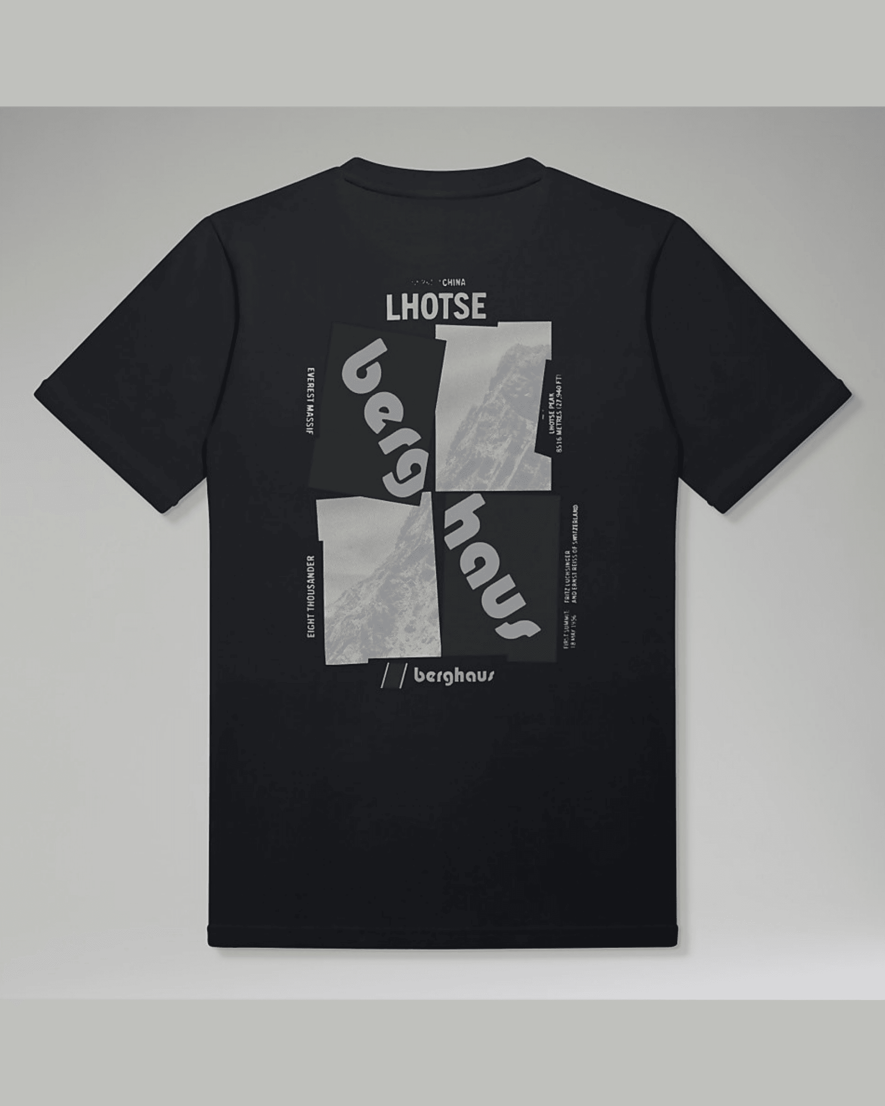 Lhotse Zine T-Shirt - Siyah