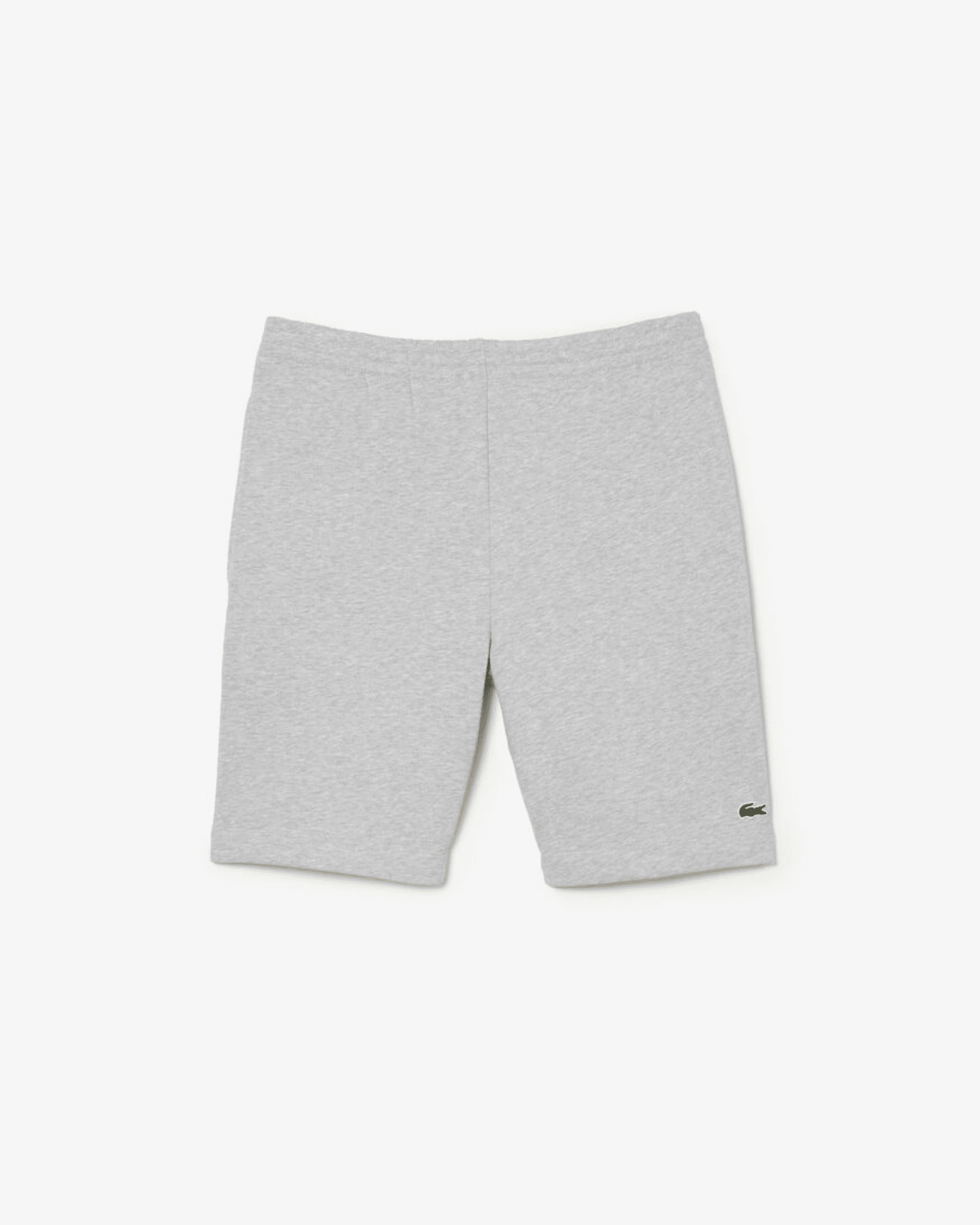 Organic Brushed Cotton Fleece Şort - Gri